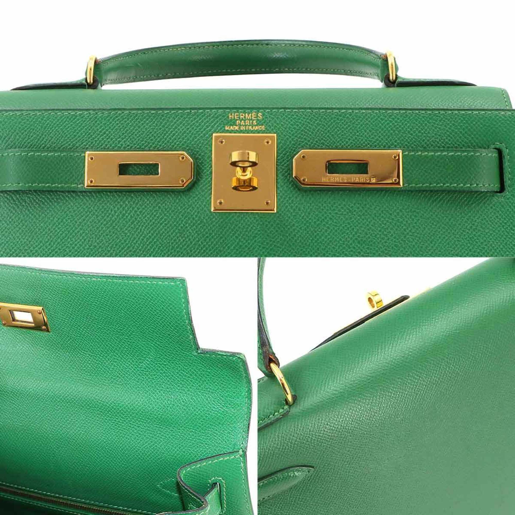 Courchevel Leather Handbag (Pre-Owned) - Hermes - Modalova