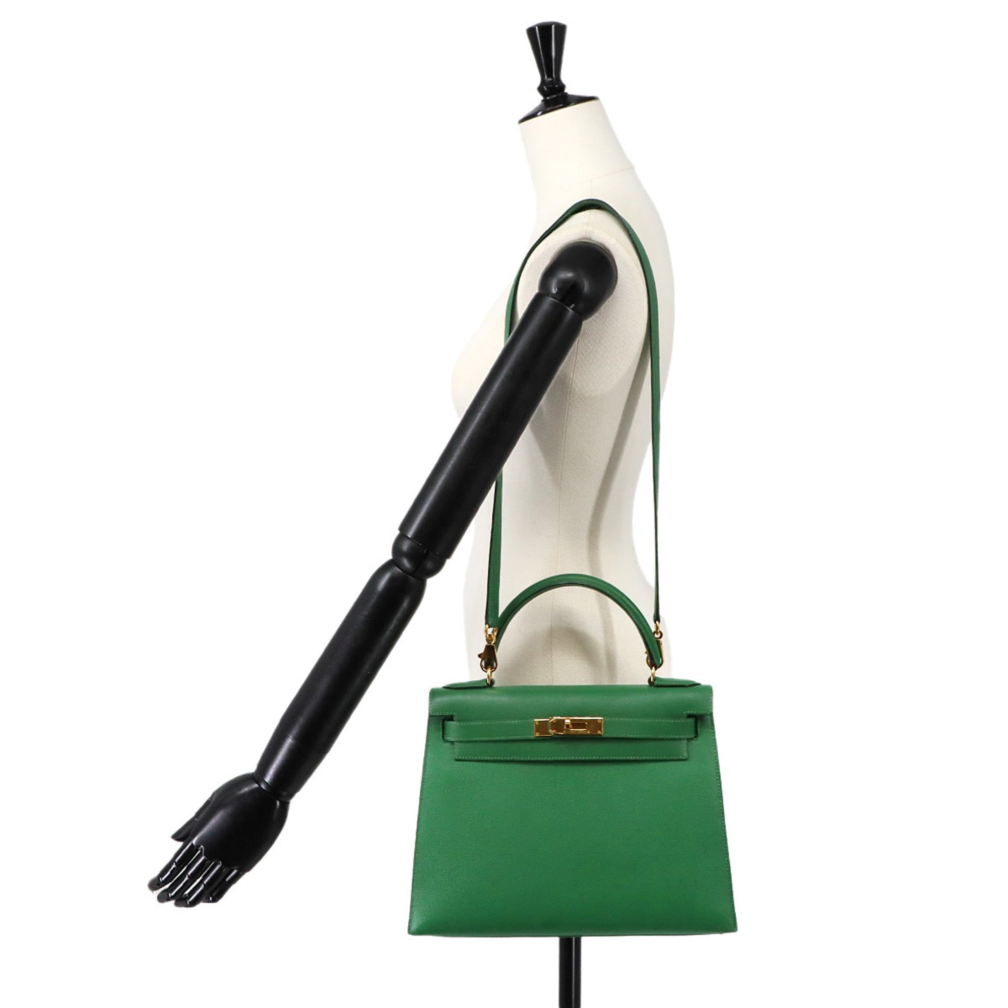 Courchevel Leather Handbag (Pre-Owned) - Hermes - Modalova