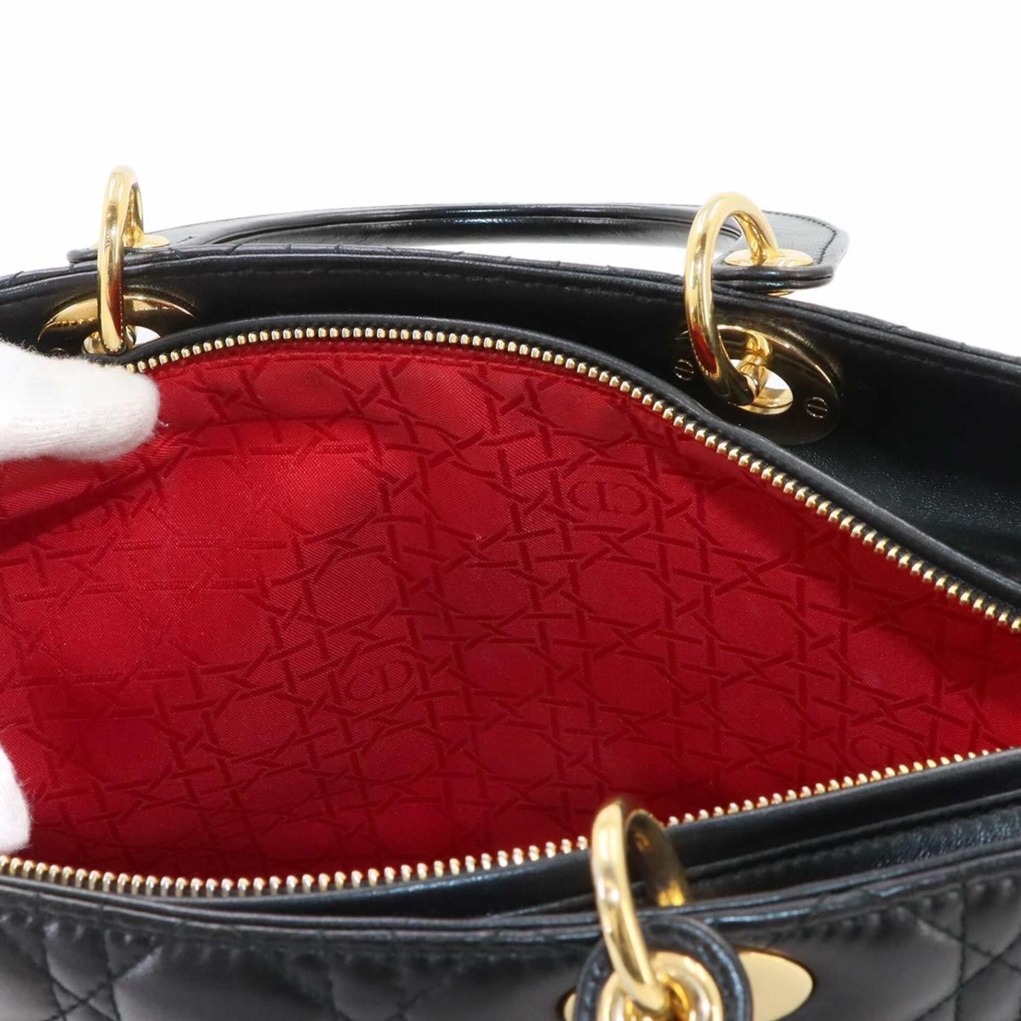 Leather Handbag (Pre-Owned) - Christian Dior - Modalova