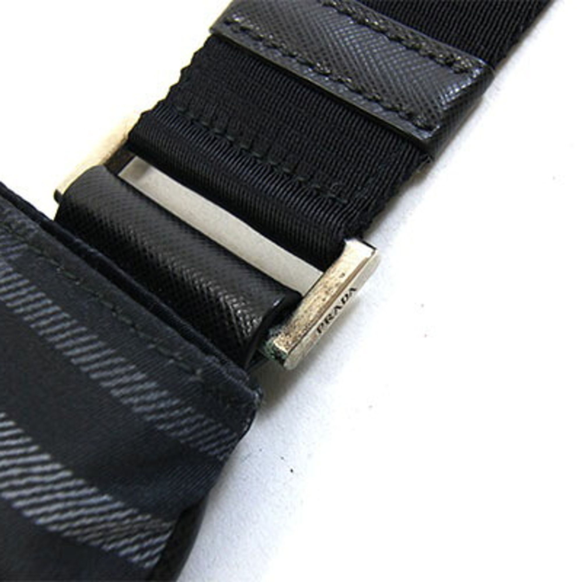 Nylon Leather Shoulder Bag (Pre-Owned) - Prada - Modalova