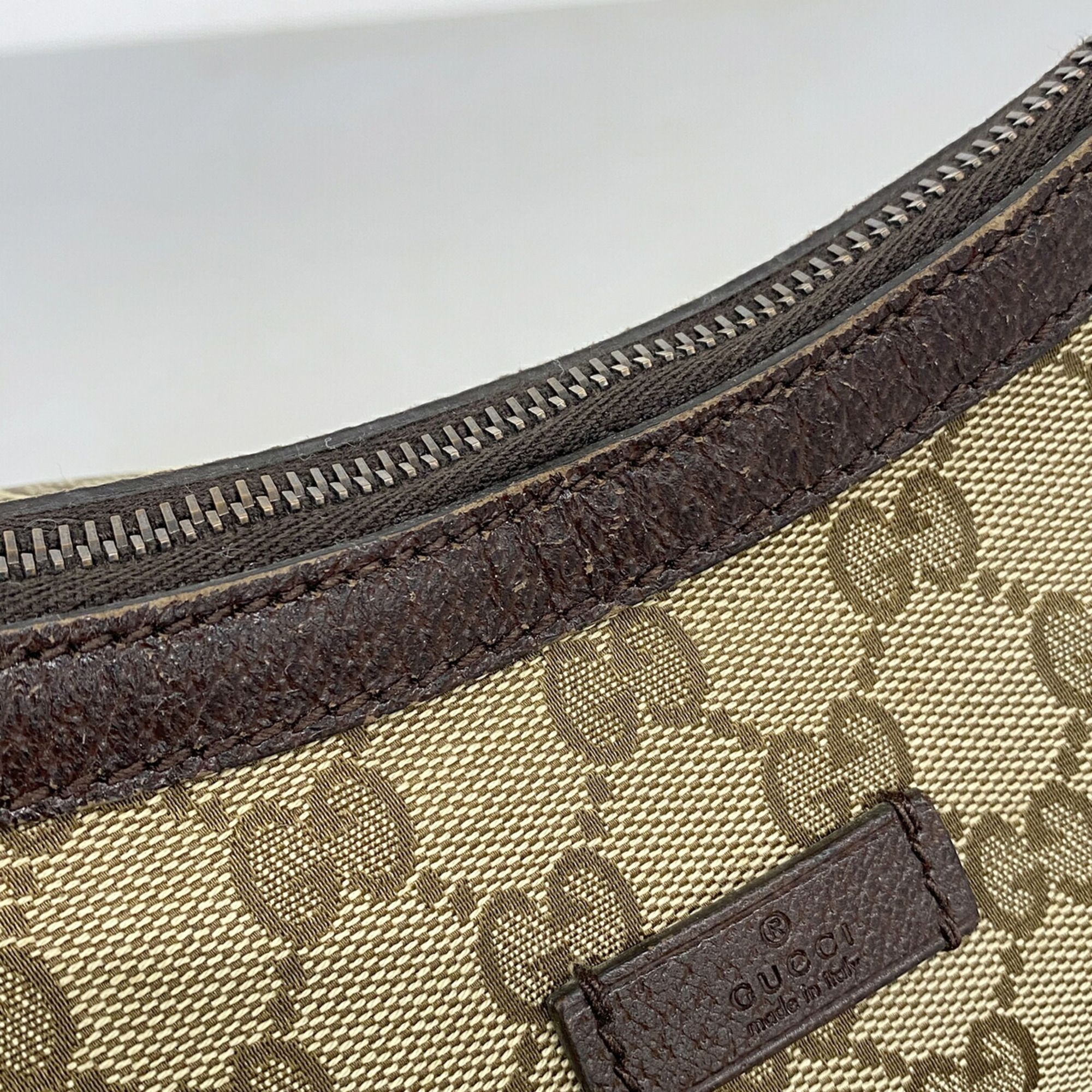 Canvas Shoulder Bag (Pre-Owned) - Gucci - Modalova