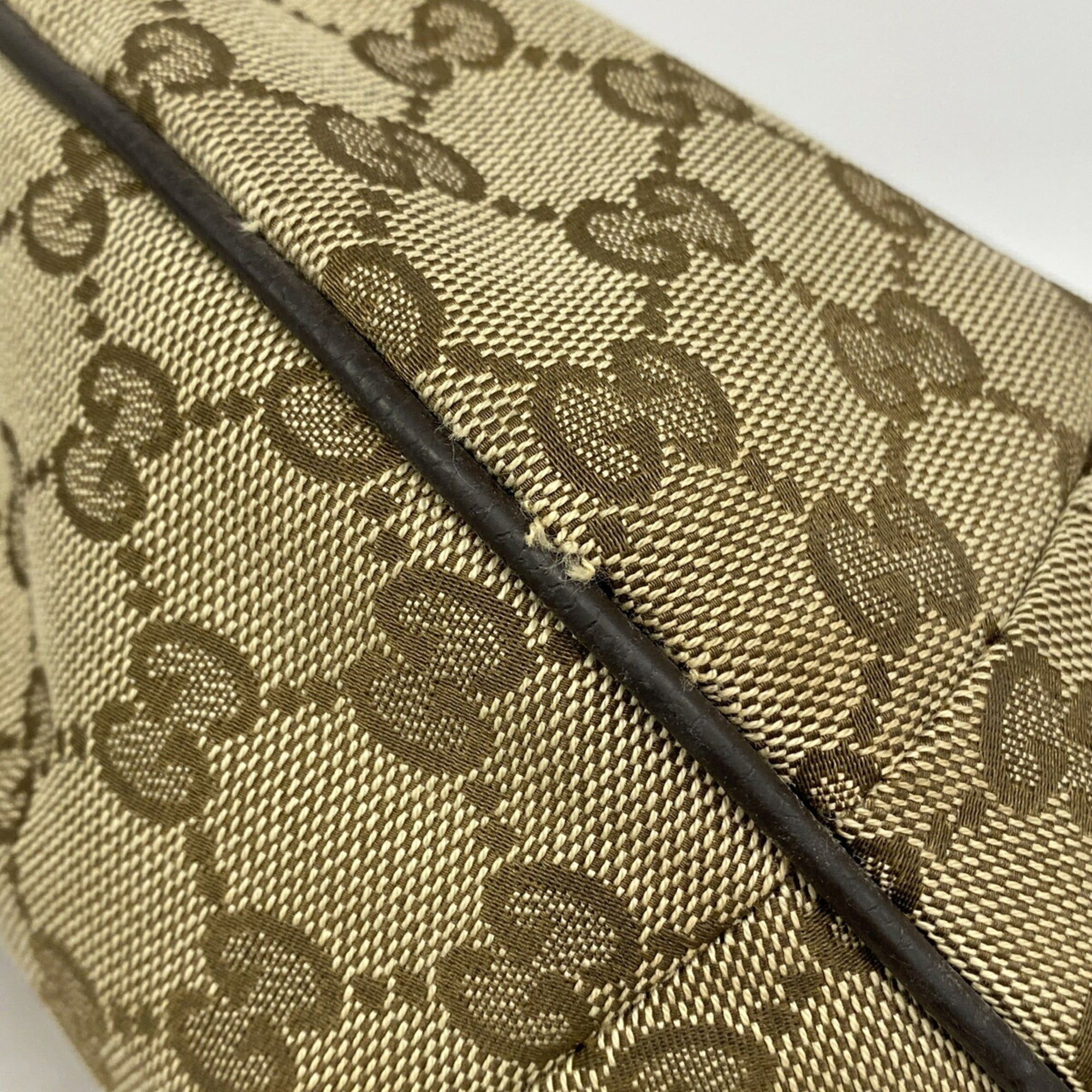 Canvas Shoulder Bag (Pre-Owned) - Gucci - Modalova