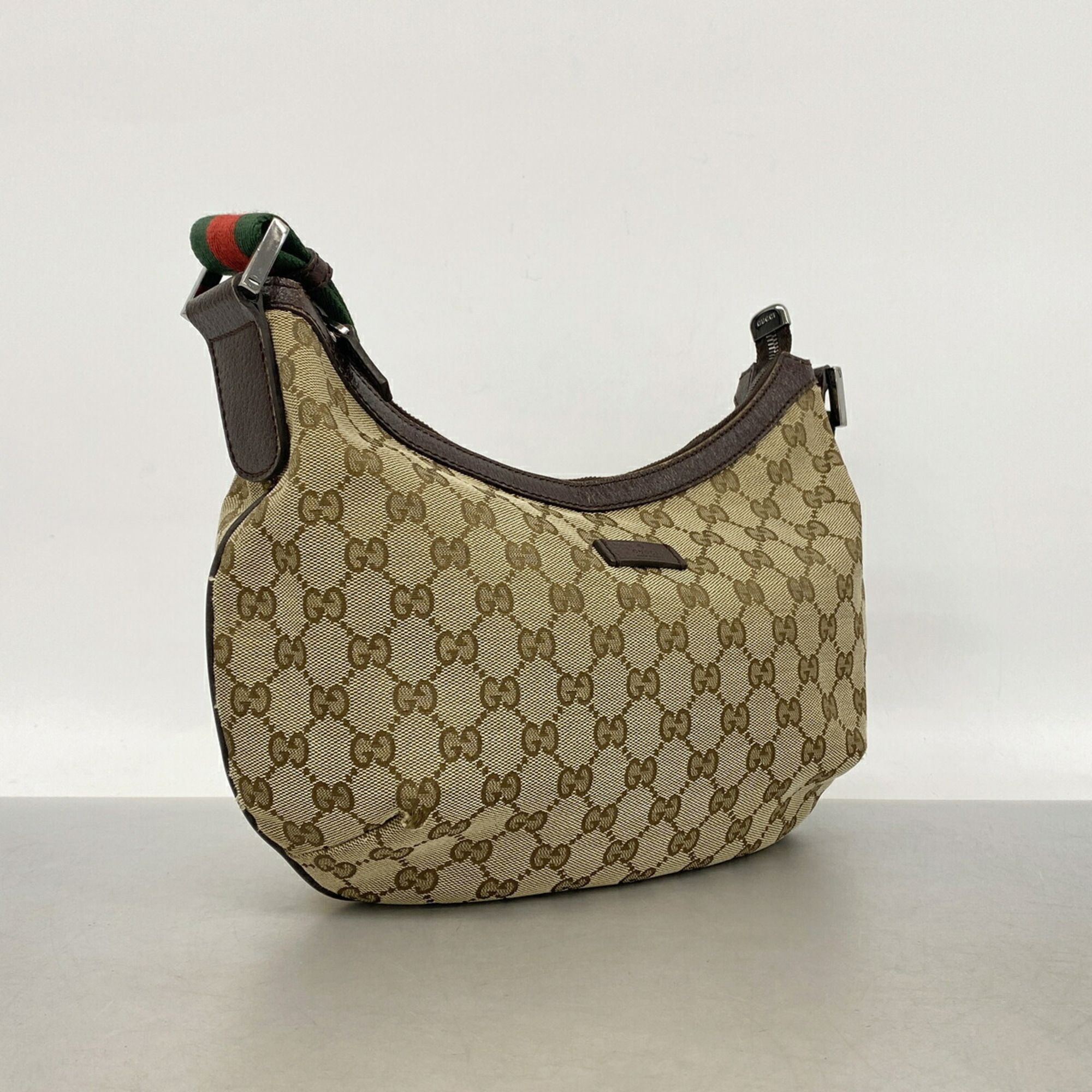 Canvas Shoulder Bag (Pre-Owned) - Gucci - Modalova