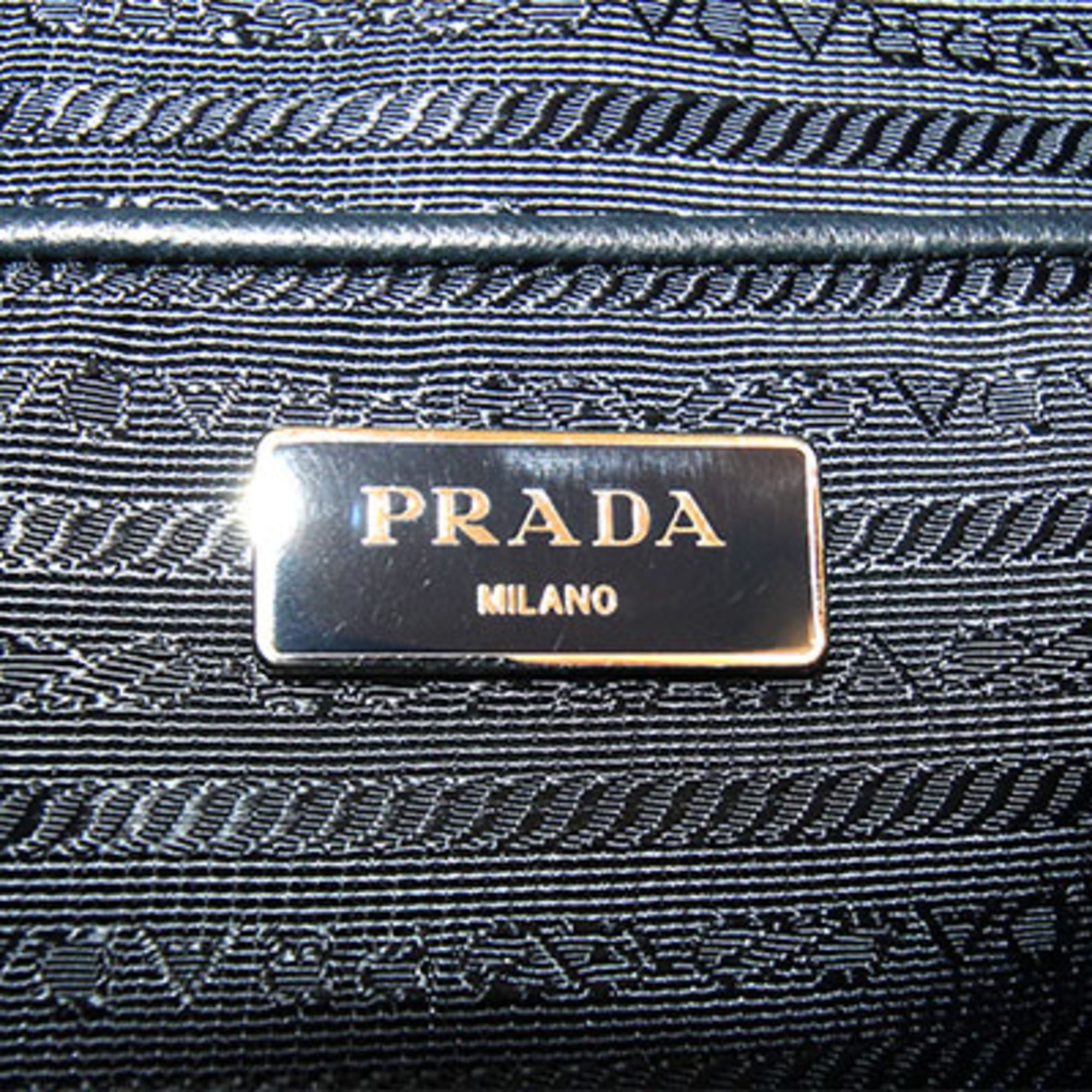 Nylon Leather Shoulder Bag (Pre-Owned) - Prada - Modalova