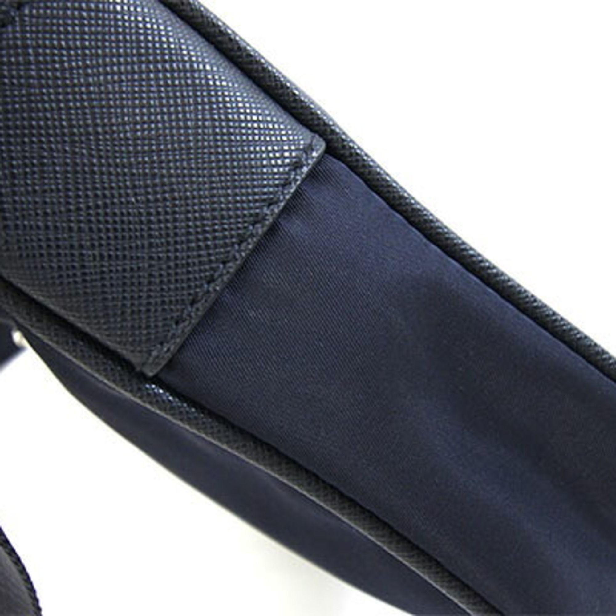 Nylon Leather Shoulder Bag (Pre-Owned) - Prada - Modalova