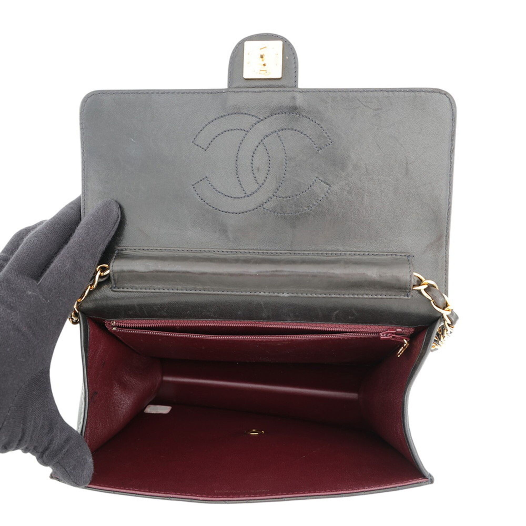Leather Handbag Shoulder Bag (Pre-Owned) - Chanel - Modalova