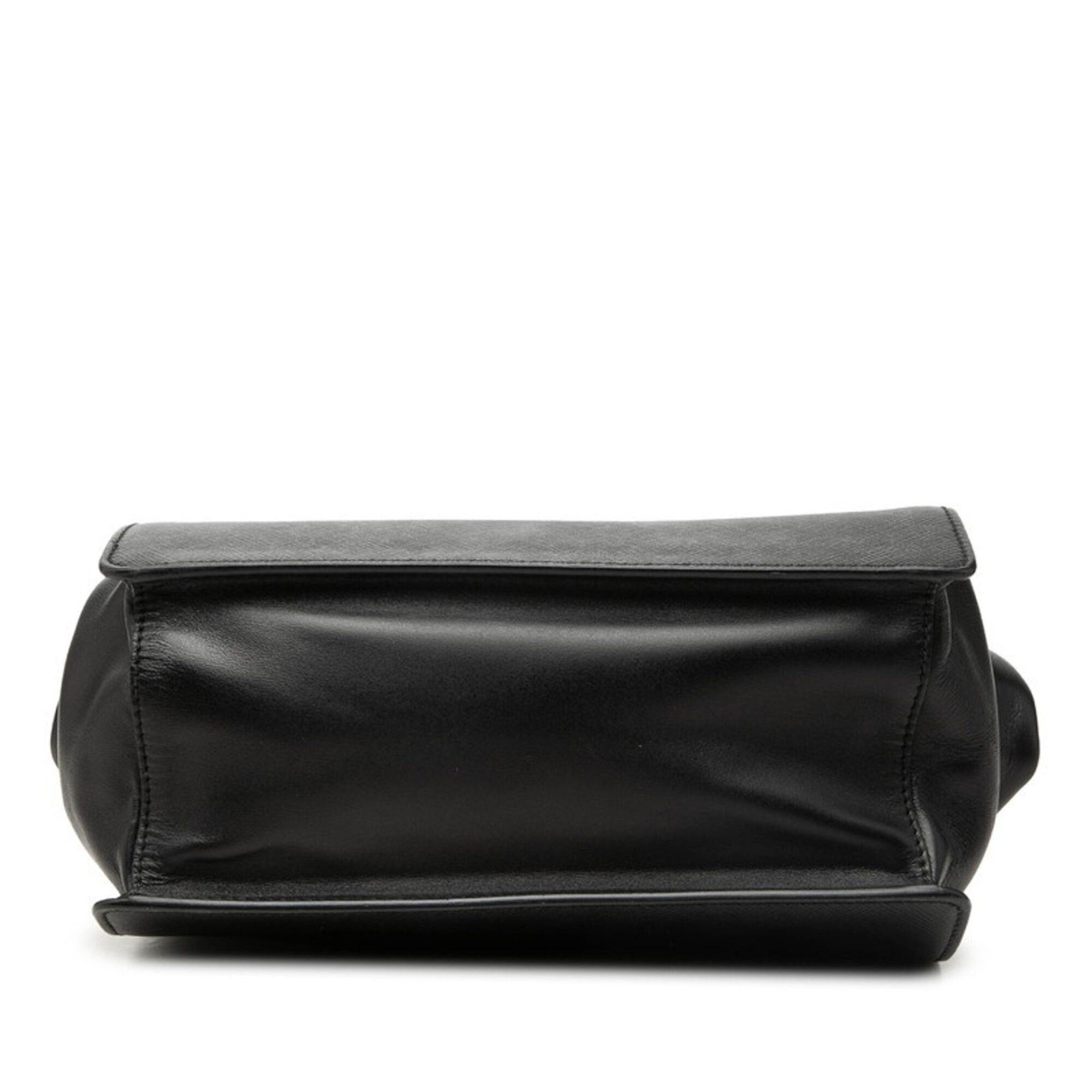 Saffiano Triangle Leather Shoulder Bag (Pre-Owned) - Prada - Modalova