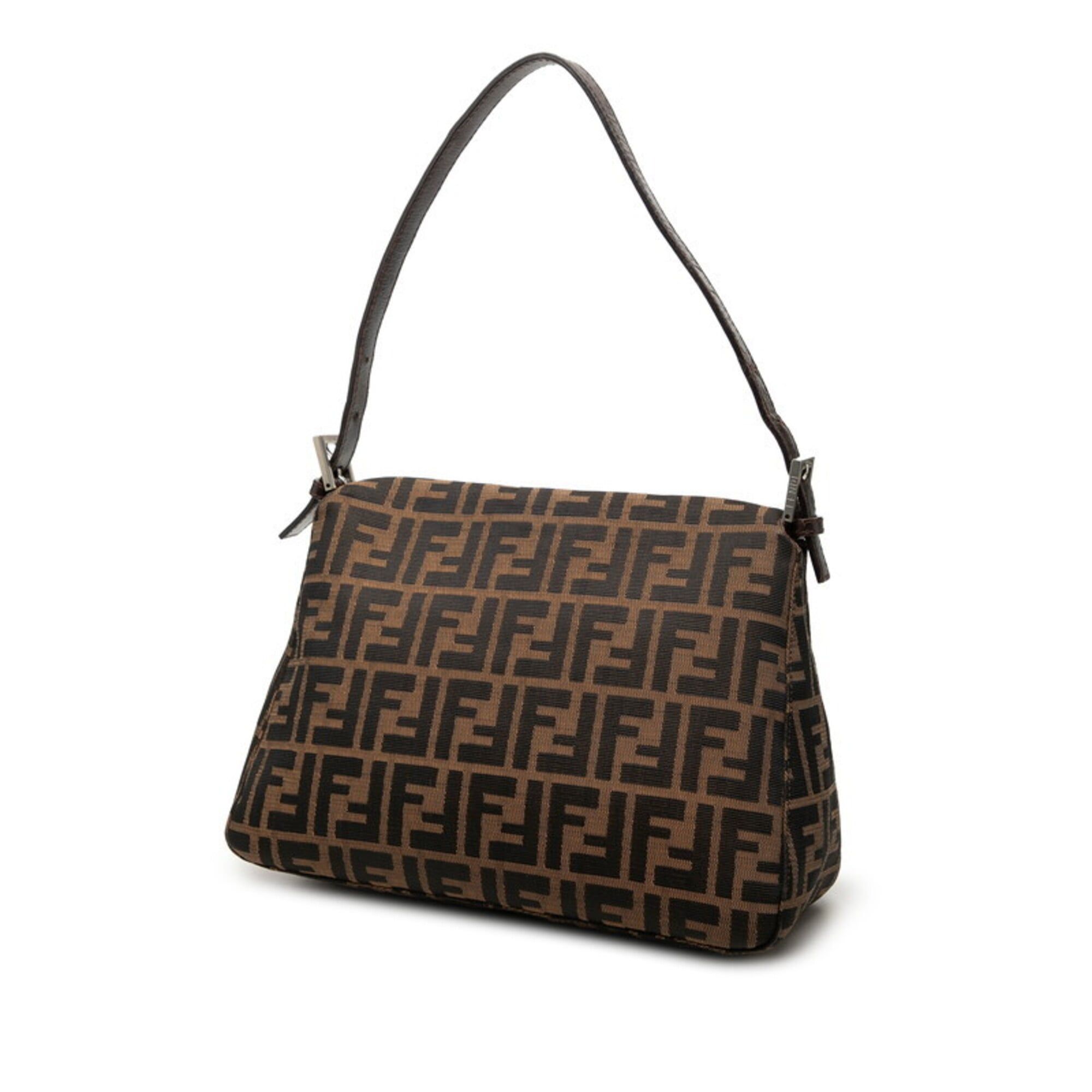 Canvas Leather Shoulder Bag (Pre-Owned) - Fendi - Modalova