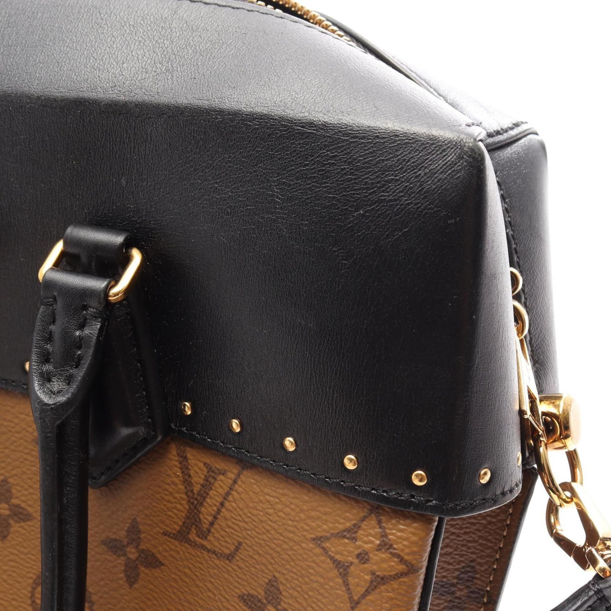Coated Canvas Monogram Reverse Leather Handbag (Pre-Owned) - Louis Vuitton - Modalova
