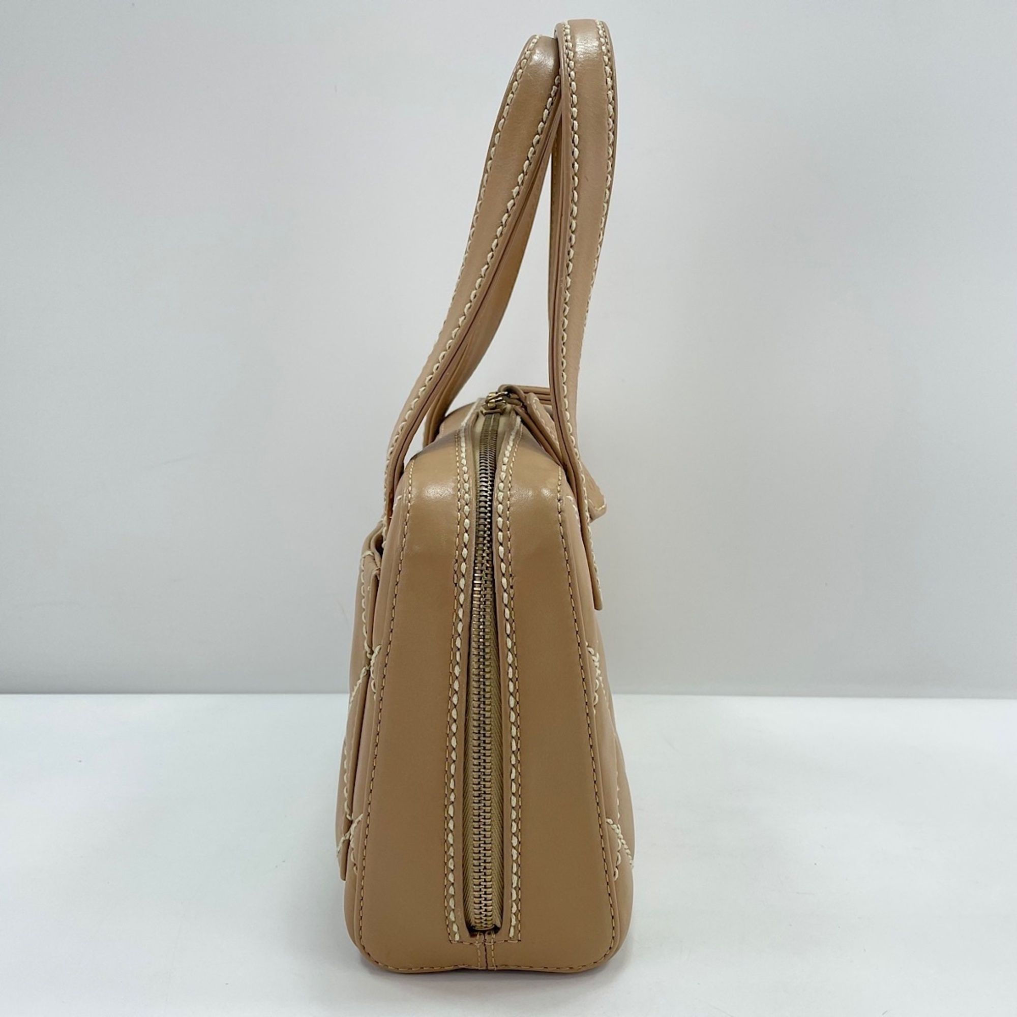 Chanel Beige Handbag (Pre-Owned) - Chanel - Modalova