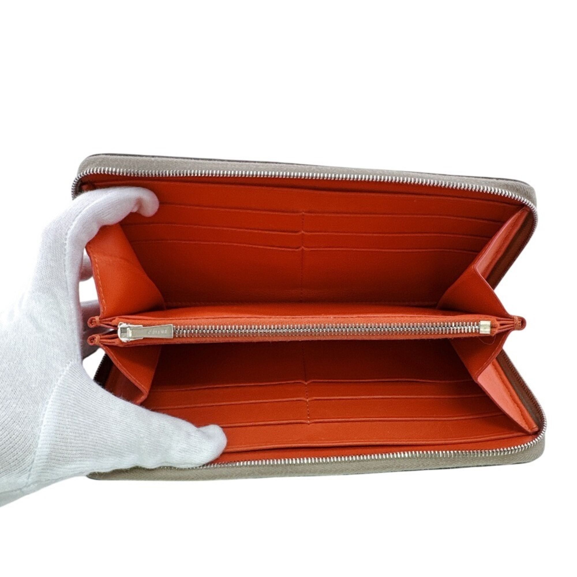 Leather Long Wallet (Bi-Fold) (Pre-Owned) - Celine - Modalova