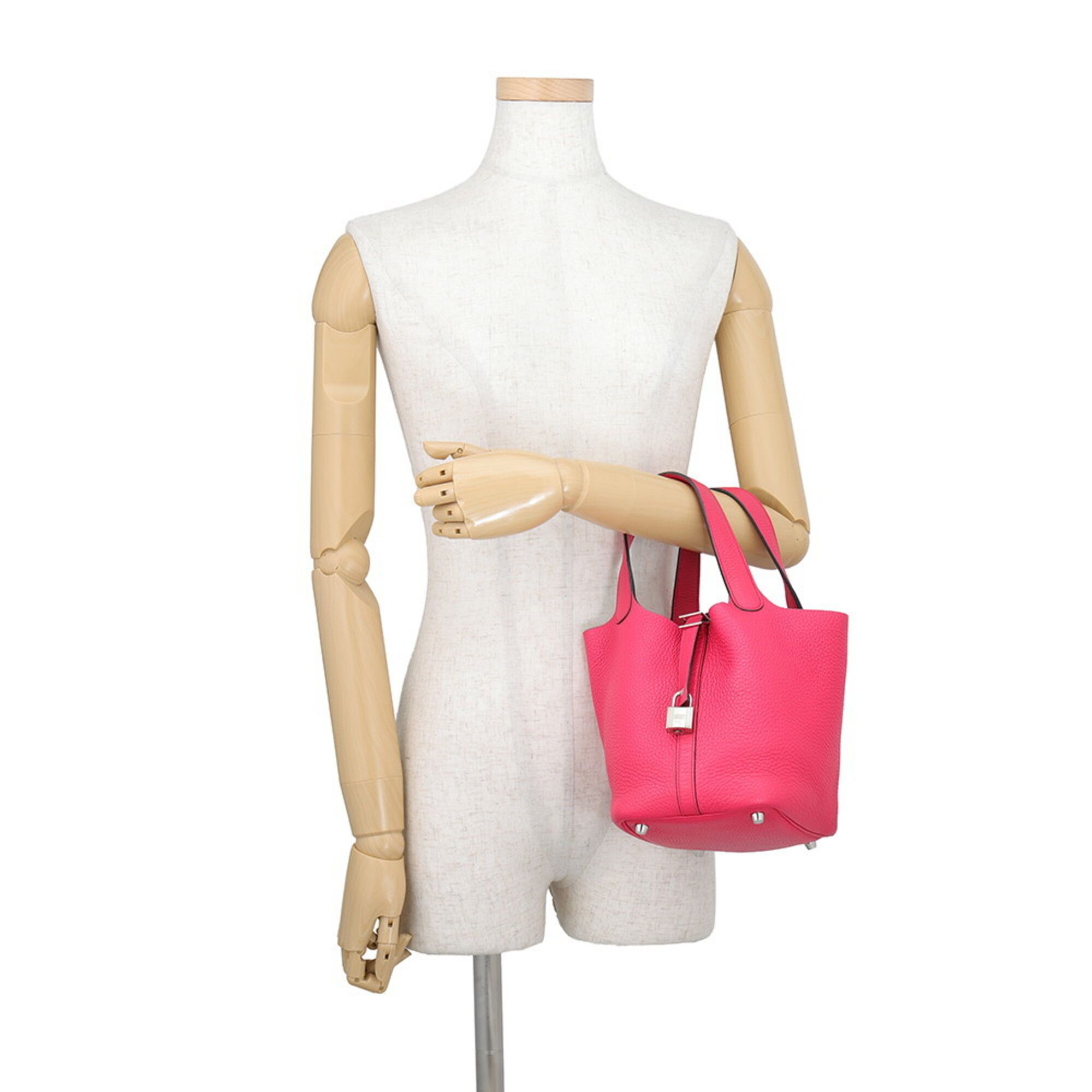 Picotin Taurillon Clemence Leather Handbag (Pre-Owned) - Hermes - Modalova