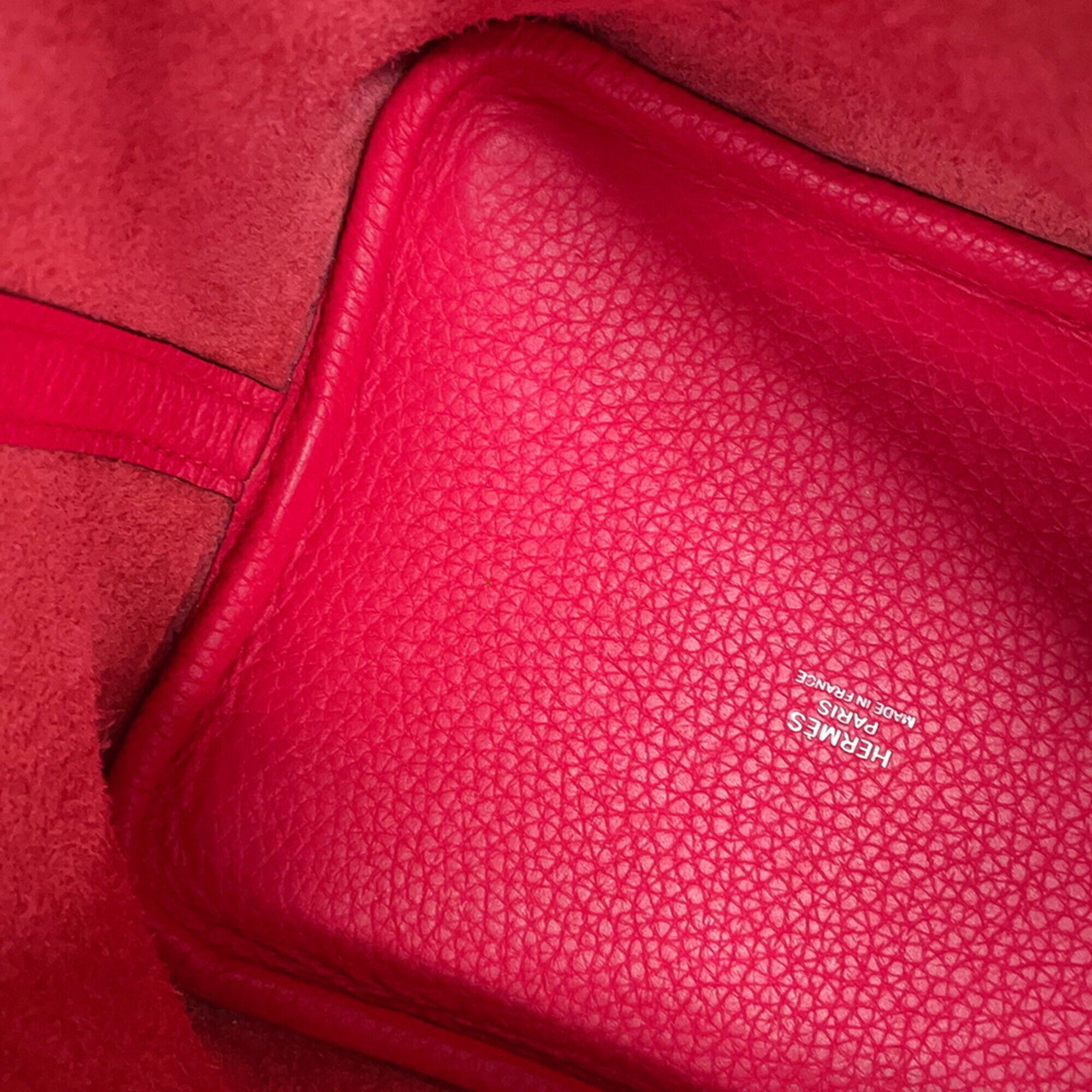 Picotin Taurillon Clemence Leather Handbag (Pre-Owned) - Hermes - Modalova