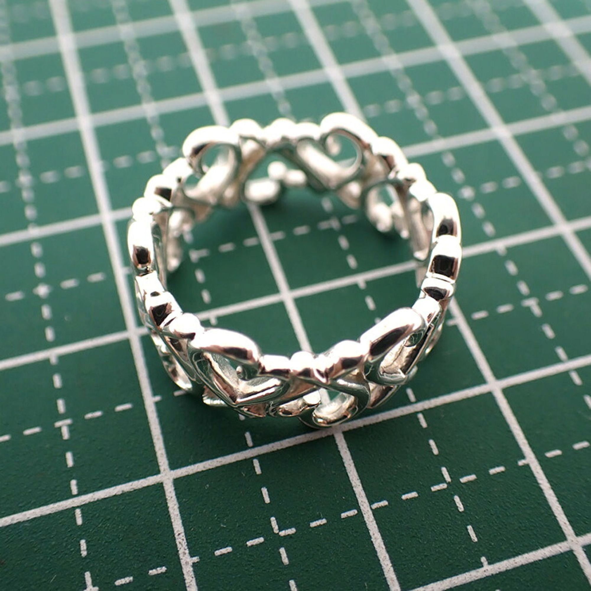 Sterling Silver 925 Band Ring (Pre-Owned) - Tiffany - Modalova