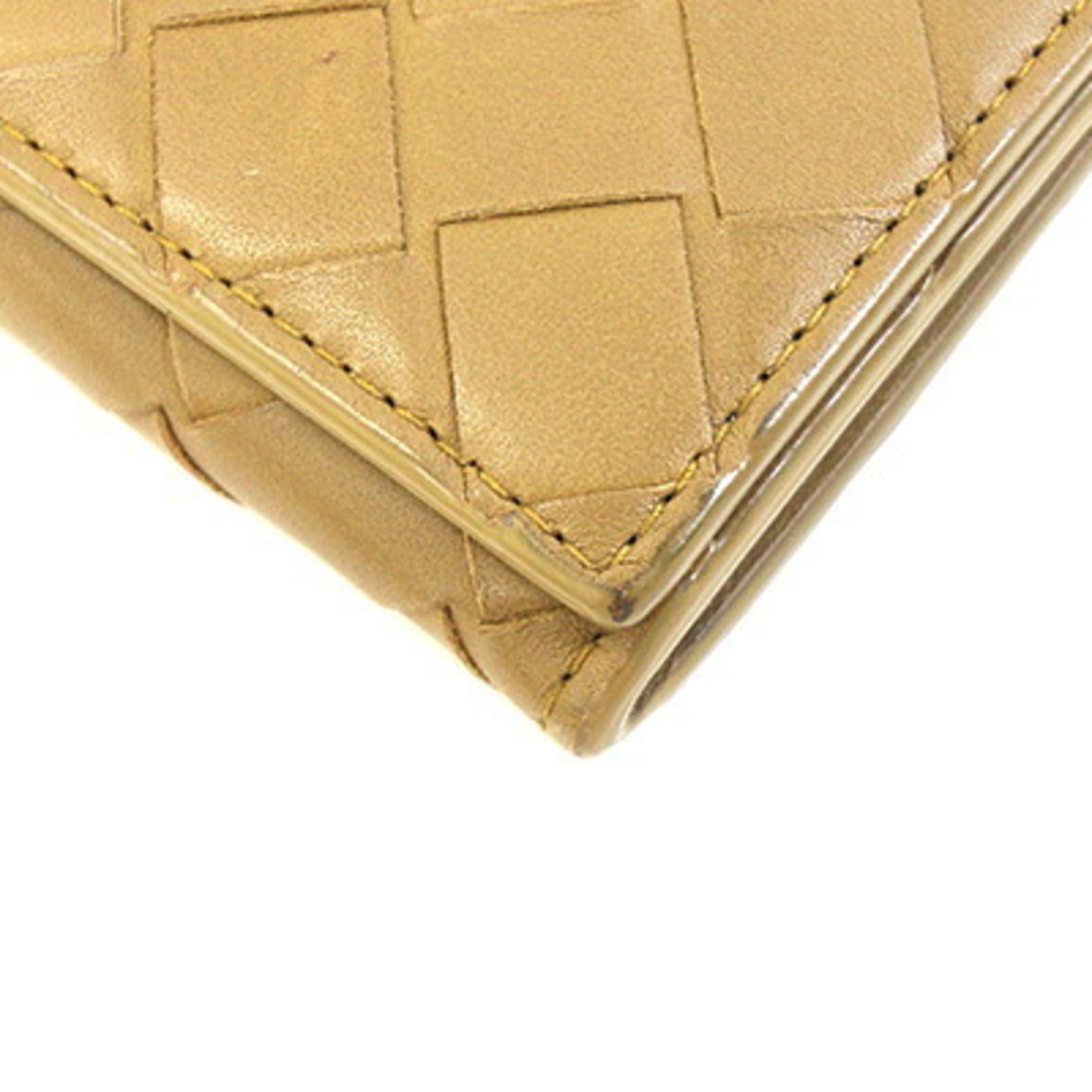 Leather Long Bill Wallet (Bi-Fold) (Pre-Owned) - Bottega Veneta - Modalova