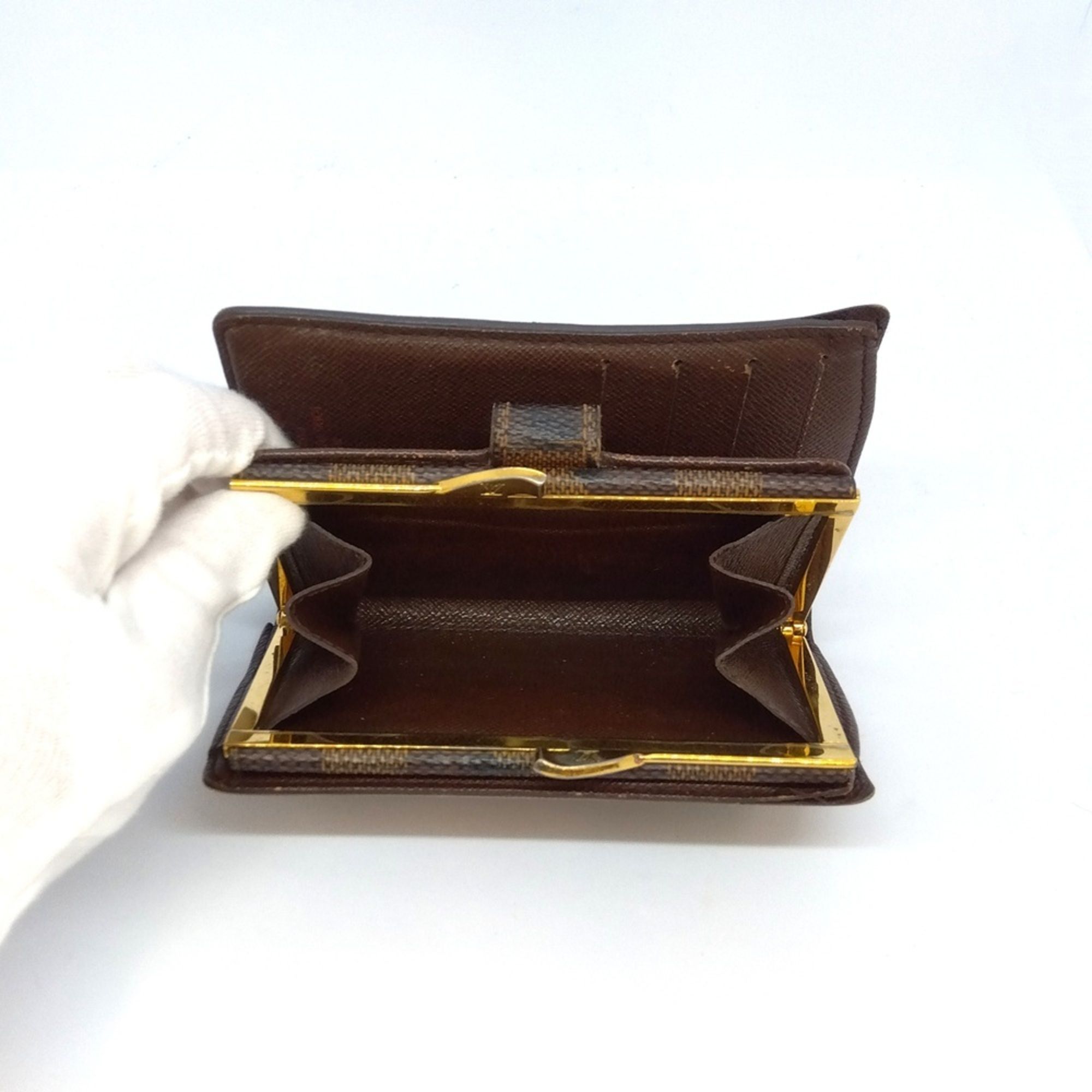 Damier Canvas Wallet (Bi-Fold) (Pre-Owned) - Louis Vuitton - Modalova