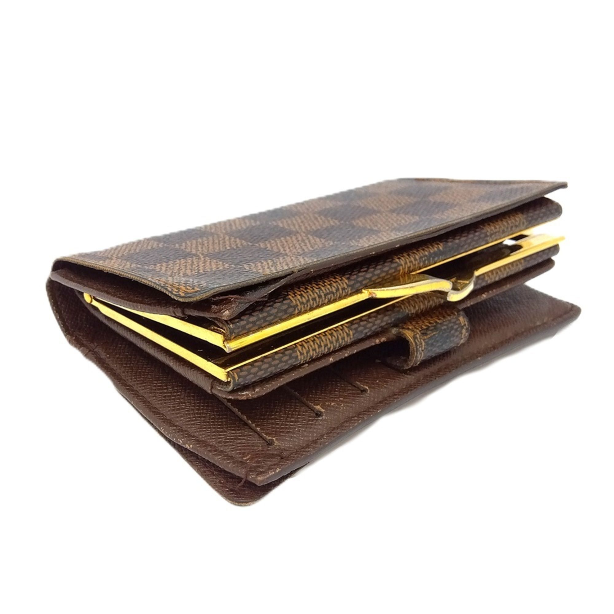 Damier Canvas Wallet (Bi-Fold) (Pre-Owned) - Louis Vuitton - Modalova