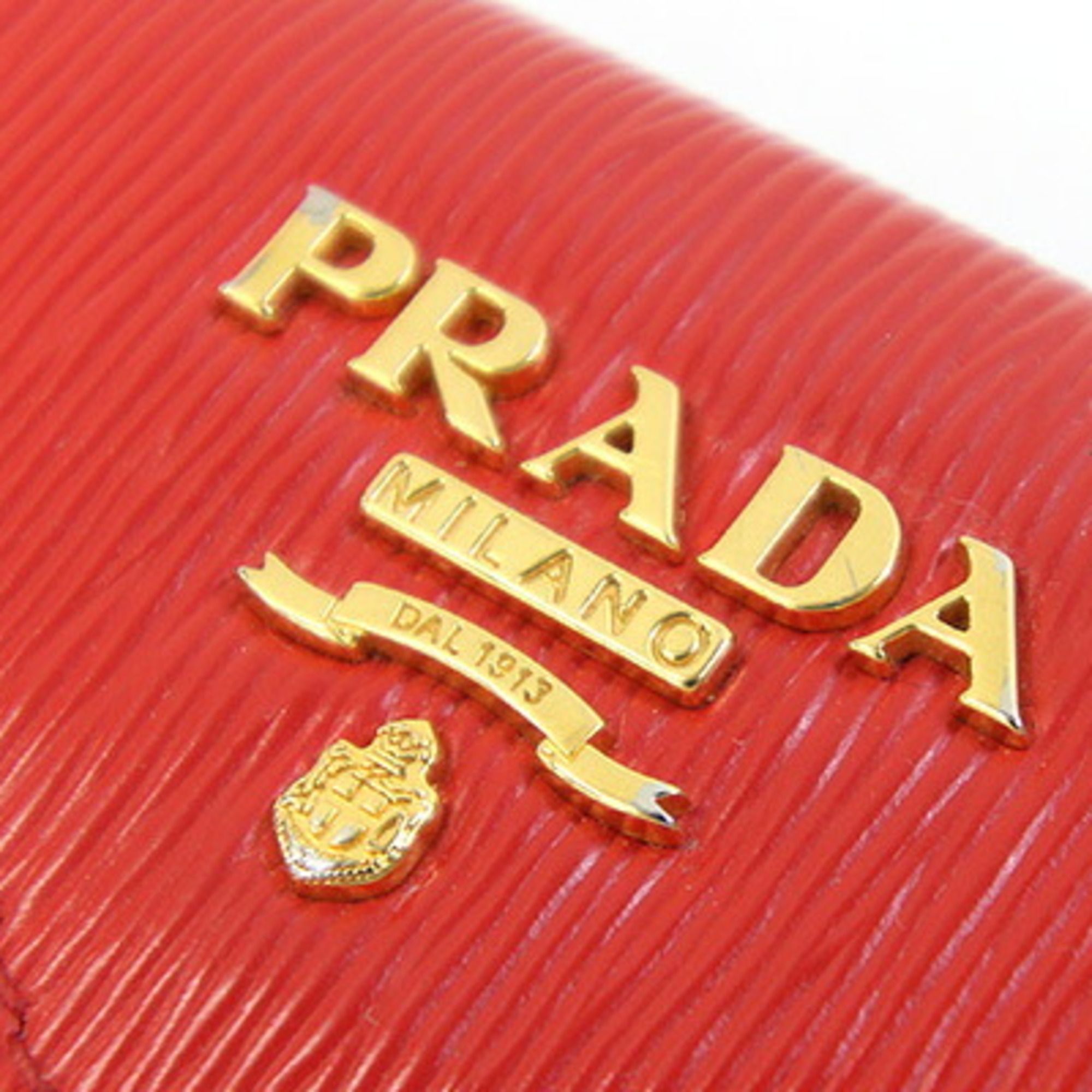Leather Wallet (Tri-Fold) (Pre-Owned) - Prada - Modalova