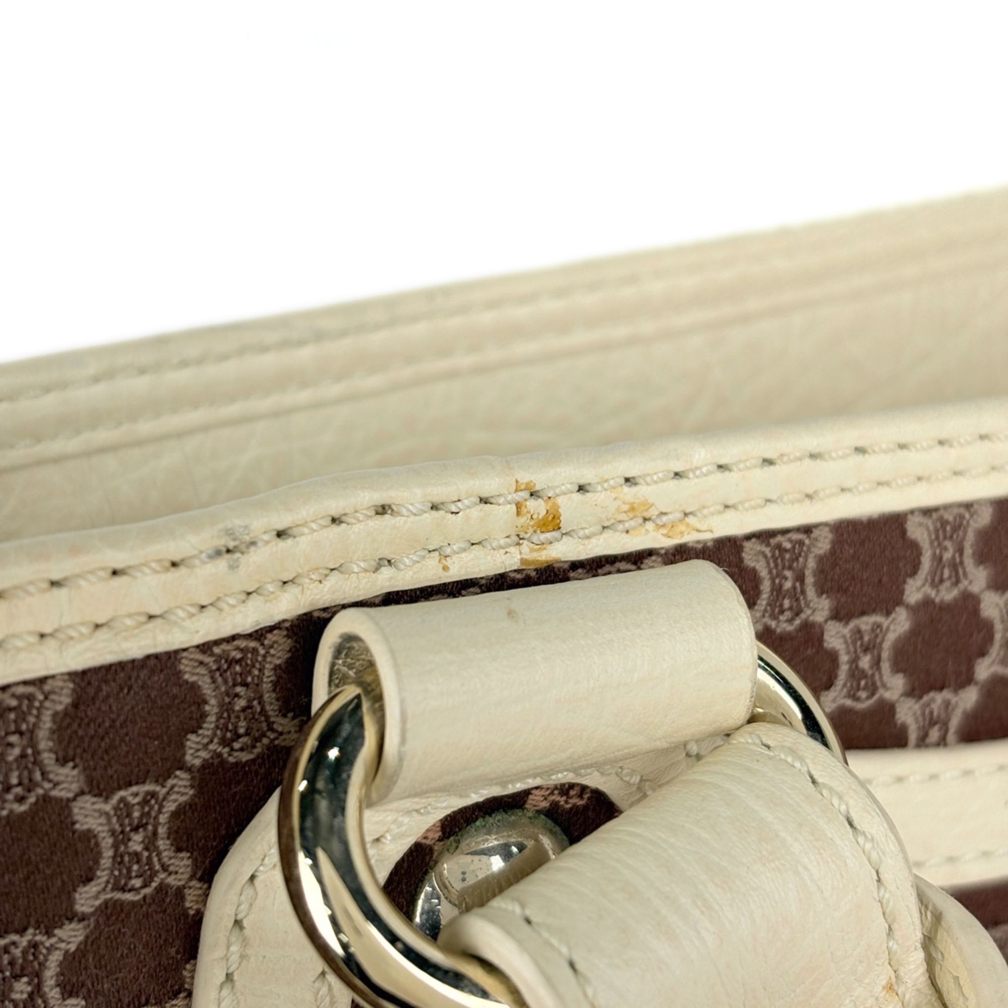 Macadam Canvas Leather Handbag (Pre-Owned) - Celine - Modalova