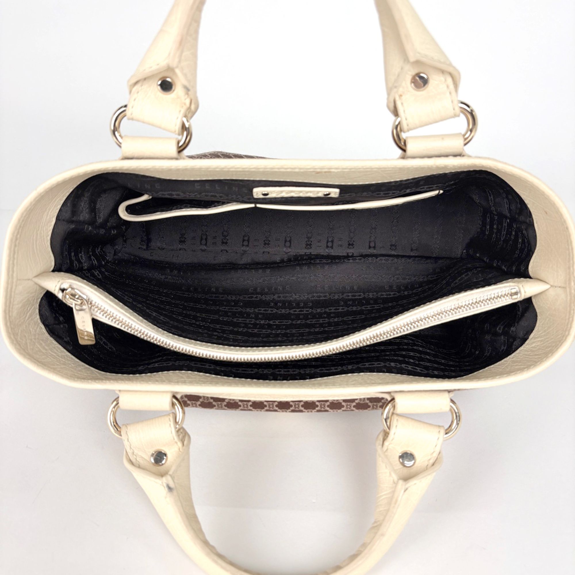 Macadam Canvas Leather Handbag (Pre-Owned) - Celine - Modalova