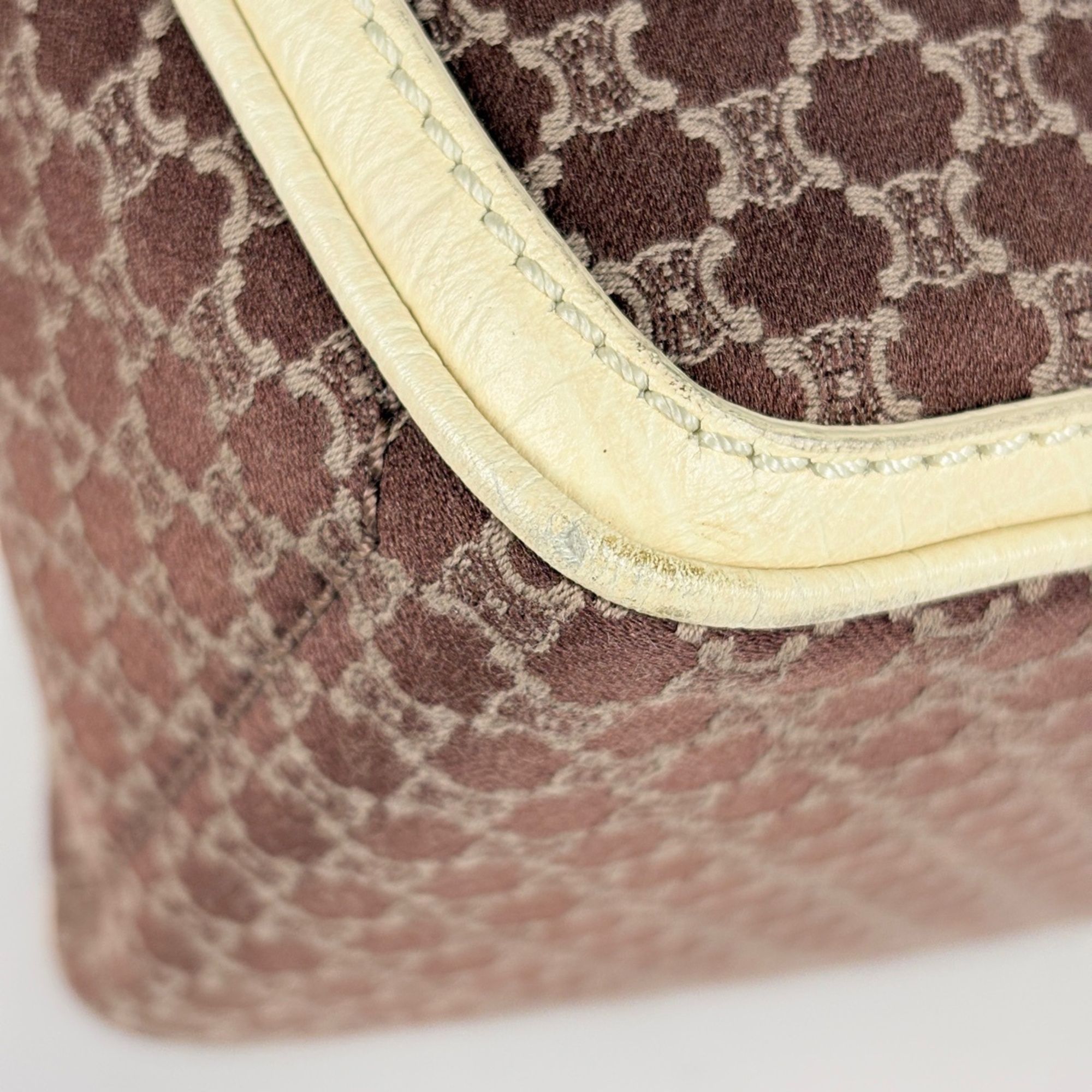 Macadam Canvas Leather Handbag (Pre-Owned) - Celine - Modalova