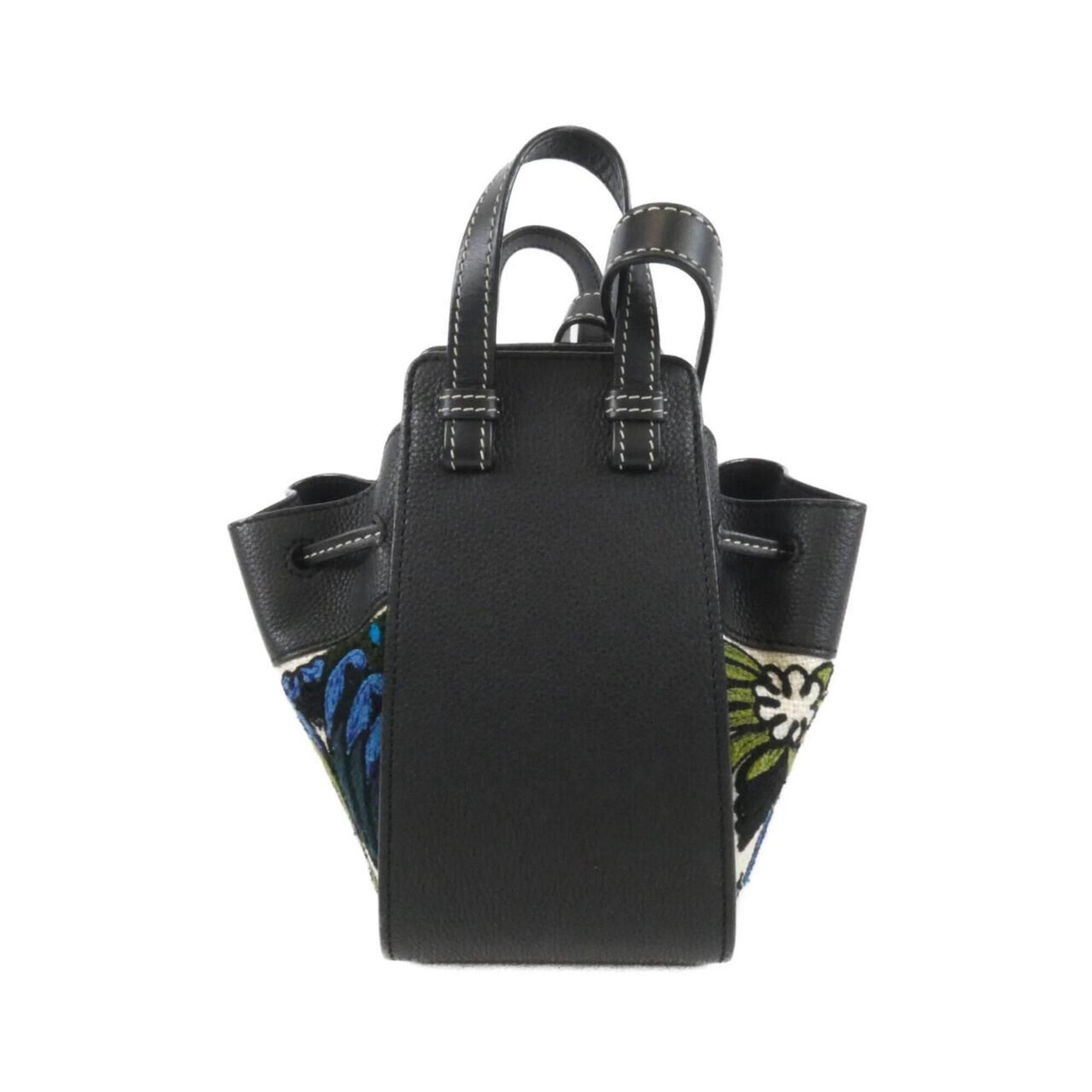 Canvas Leather Shoulder Bag (Pre-Owned) - Loewe - Modalova