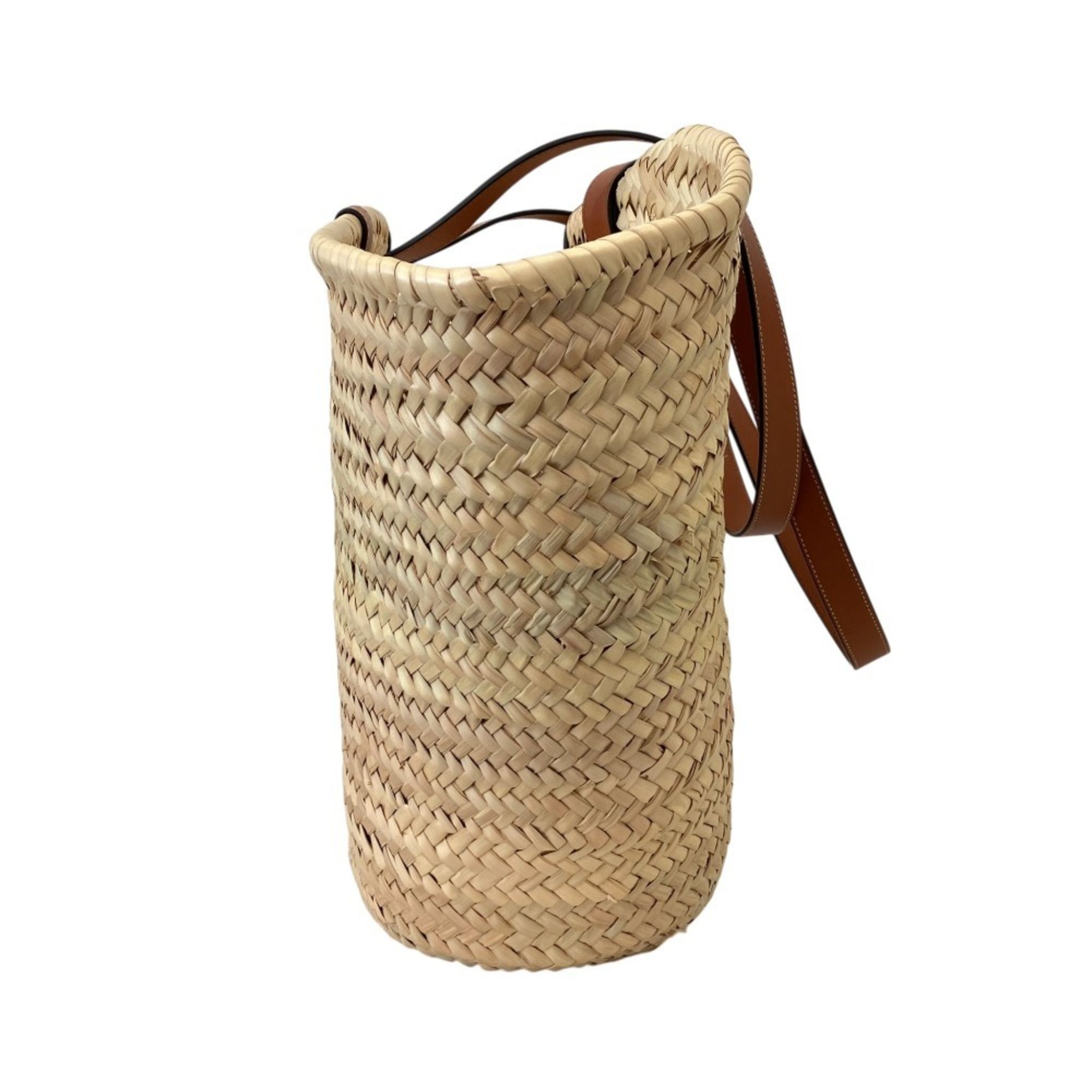 Raffia Leather Basket (Pre-Owned) - Celine - Modalova