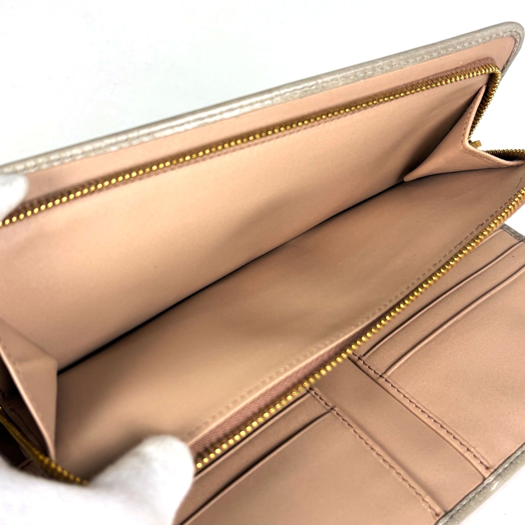 Leather Long Wallet (Bi-Fold) (Pre-Owned) - Prada - Modalova