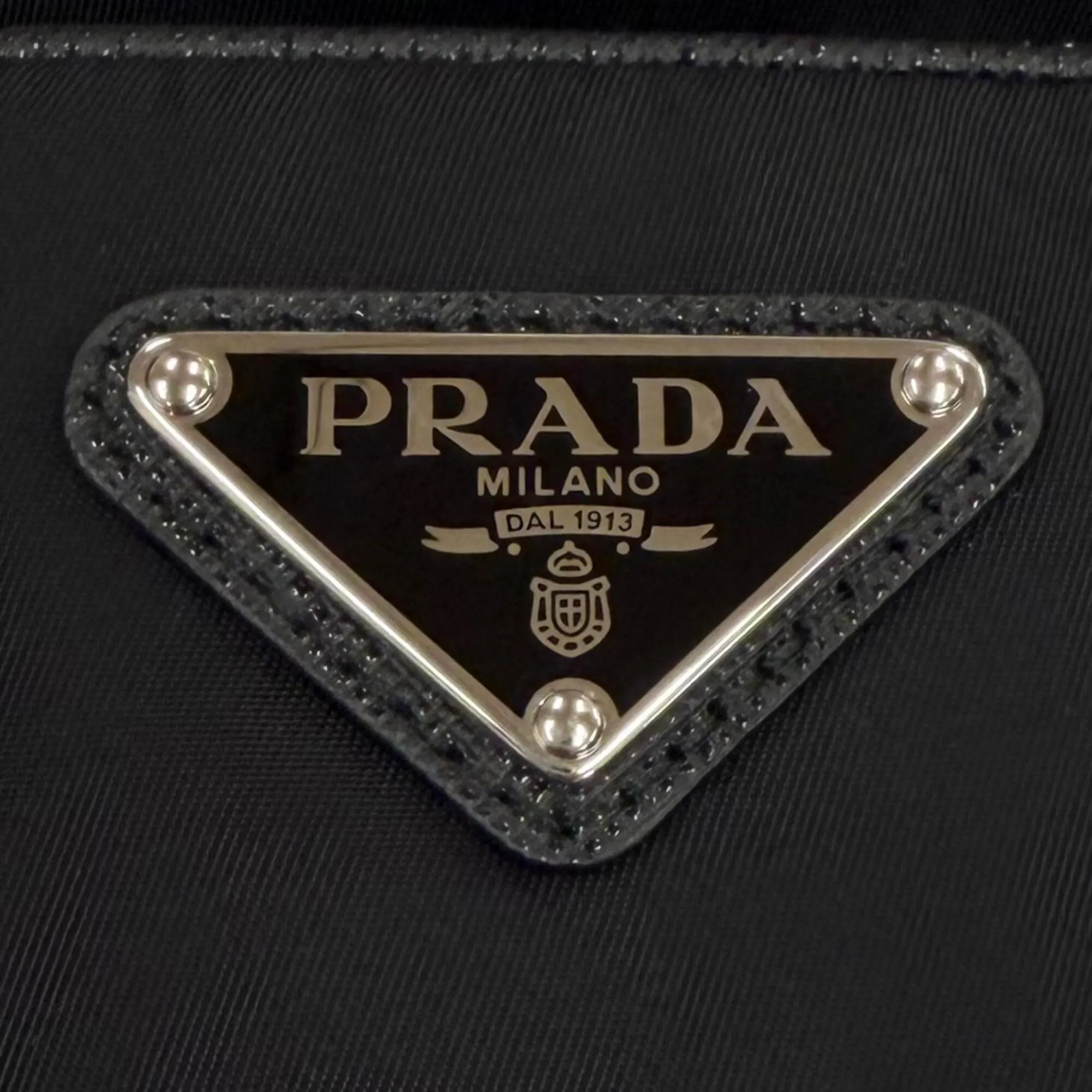 Nylon Leather Shoulder Bag (Pre-Owned) - Prada - Modalova