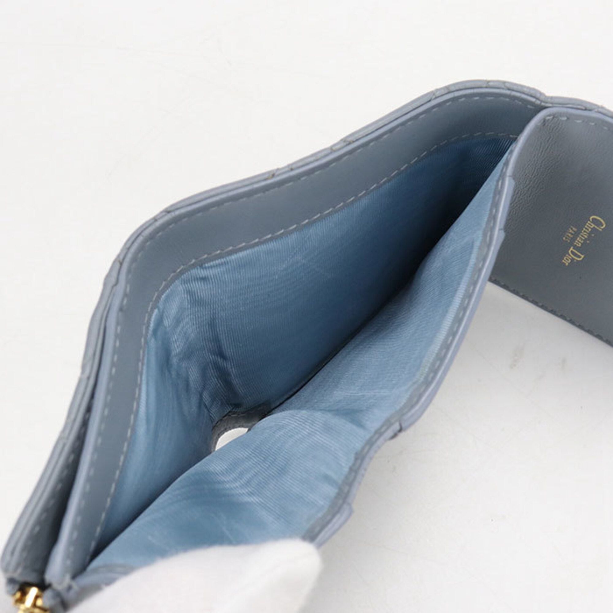 Leather Wallet (Tri-Fold) (Pre-Owned) - Christian Dior - Modalova