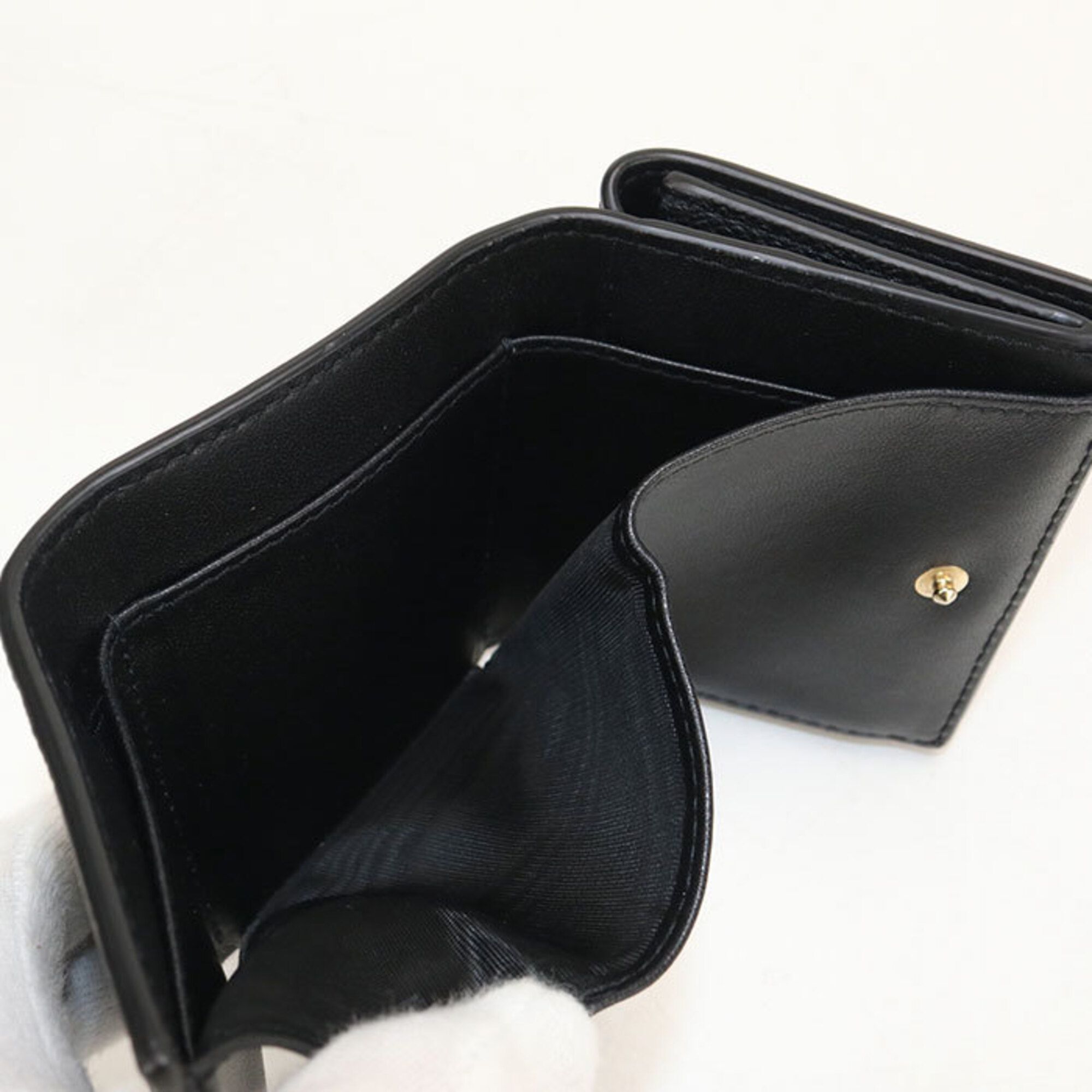 Leather Wallet (Tri-Fold) (Pre-Owned) - Christian Dior - Modalova