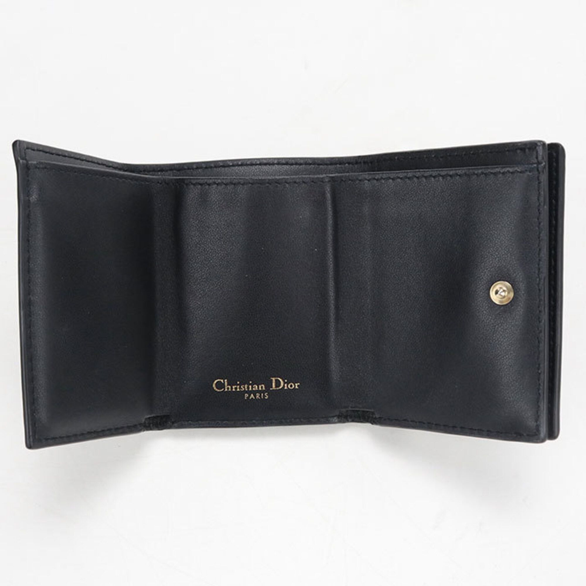 Leather Wallet (Tri-Fold) (Pre-Owned) - Christian Dior - Modalova