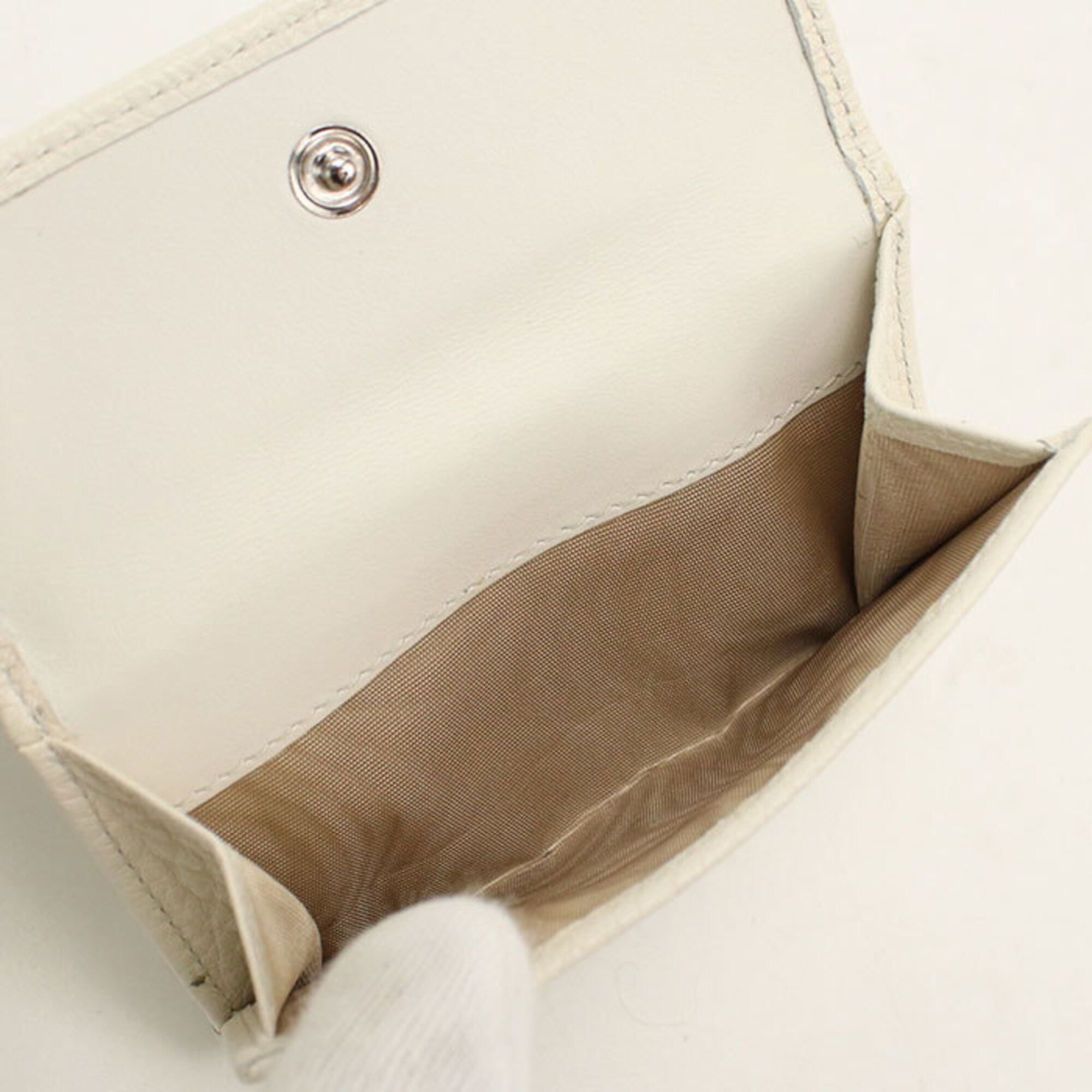 Leather Wallet (Tri-Fold) (Pre-Owned) - Prada - Modalova