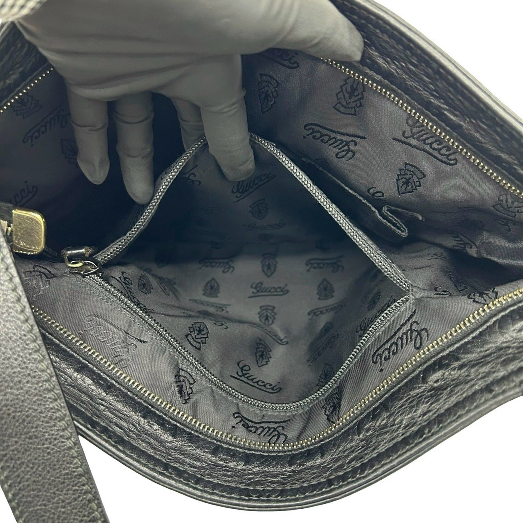 Leather Shoulder Bag (Pre-Owned) - Gucci - Modalova