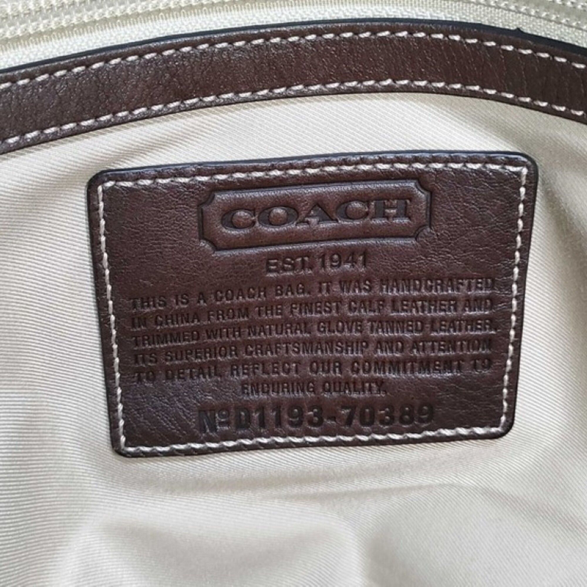 Leather Handbag (Pre-Owned) - Coach - Modalova