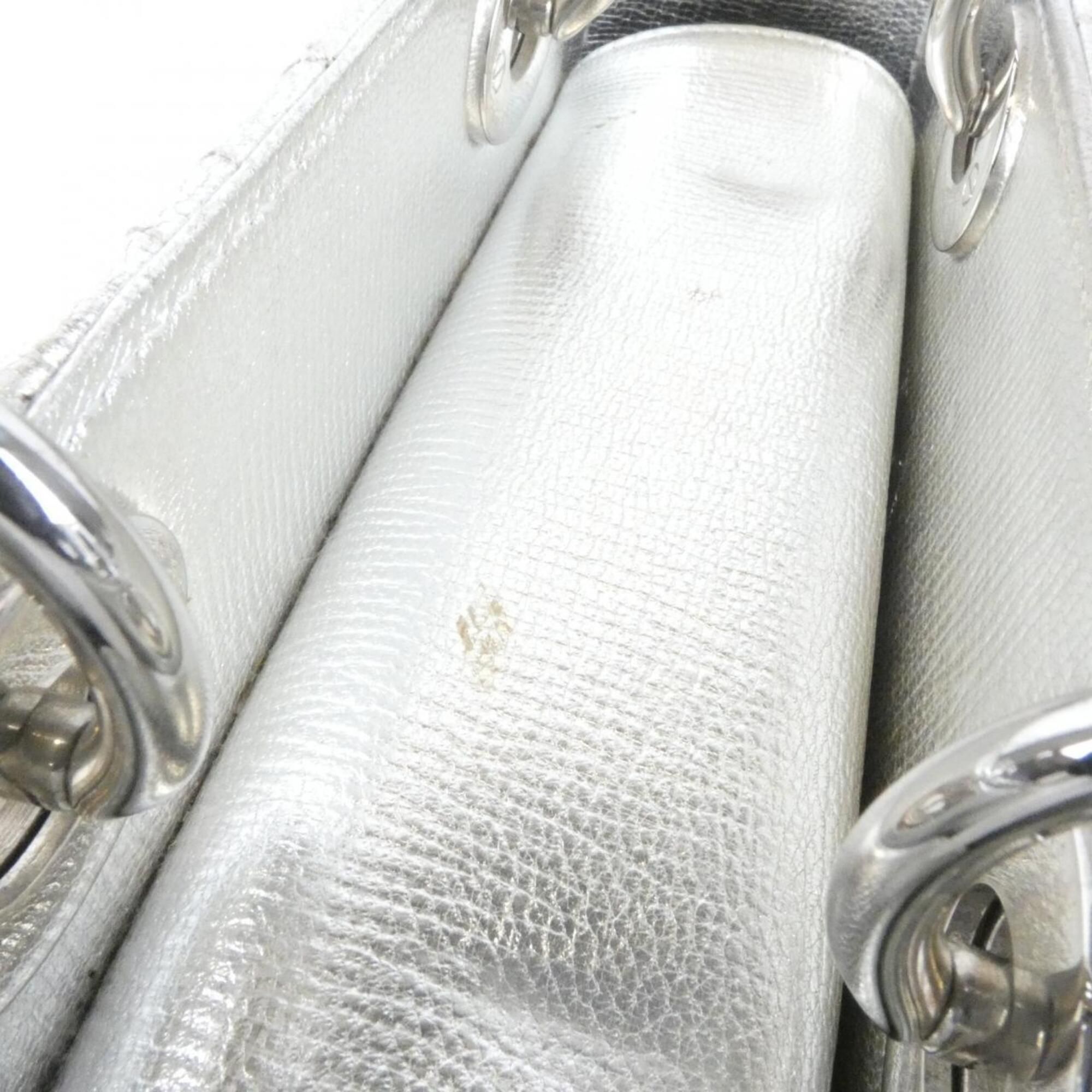 Leather Handbag (Pre-Owned) - Christian Dior - Modalova
