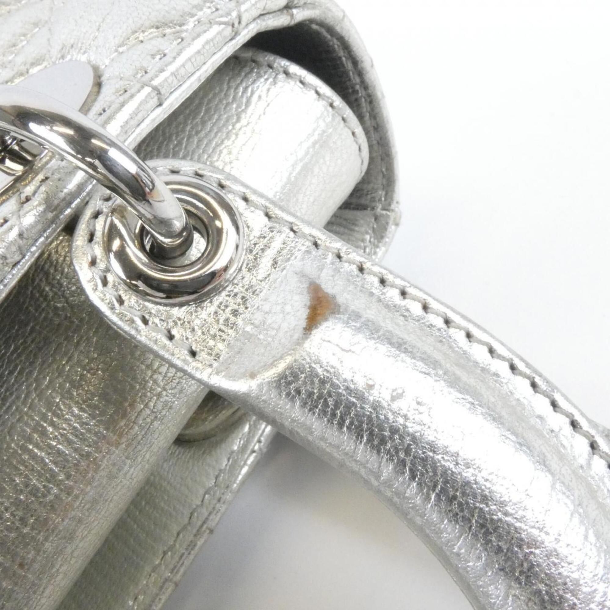 Leather Handbag (Pre-Owned) - Christian Dior - Modalova