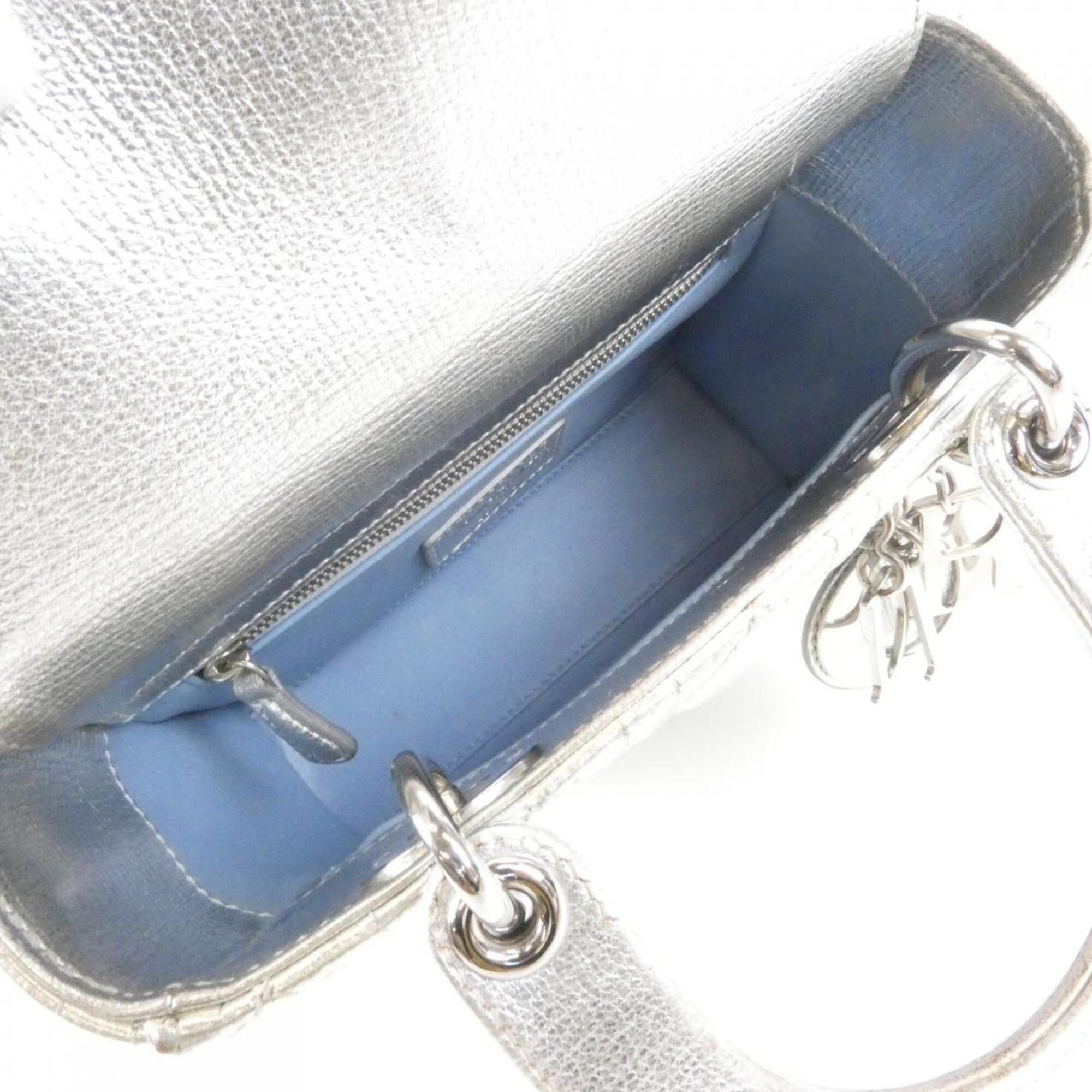Leather Handbag (Pre-Owned) - Christian Dior - Modalova