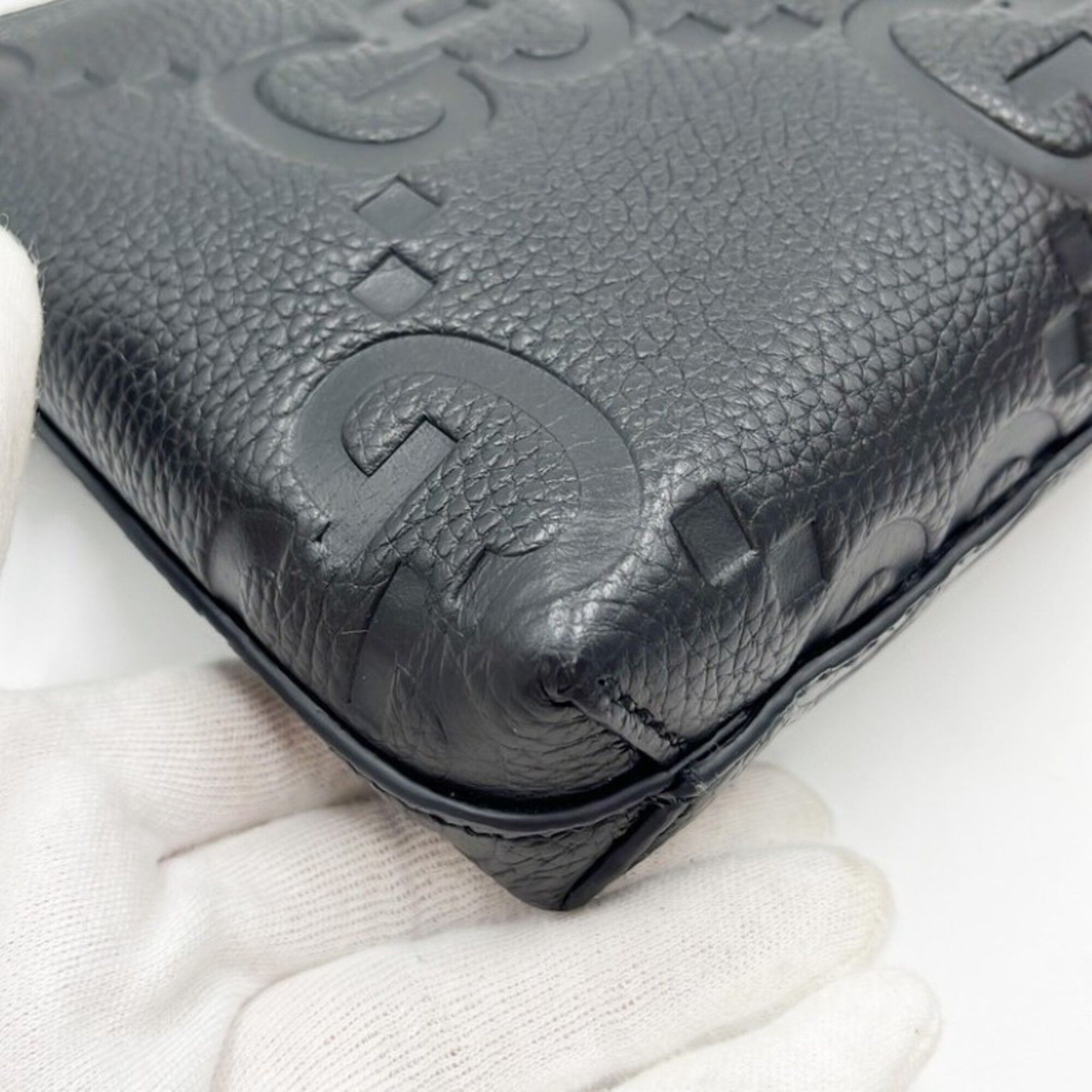 Leather Shoulder Bag (Pre-Owned) - Gucci - Modalova