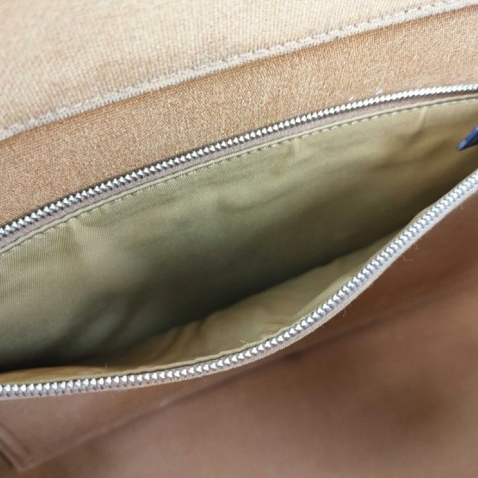 Canvas Leather Shoulder Bag (Pre-Owned) - Hermes - Modalova