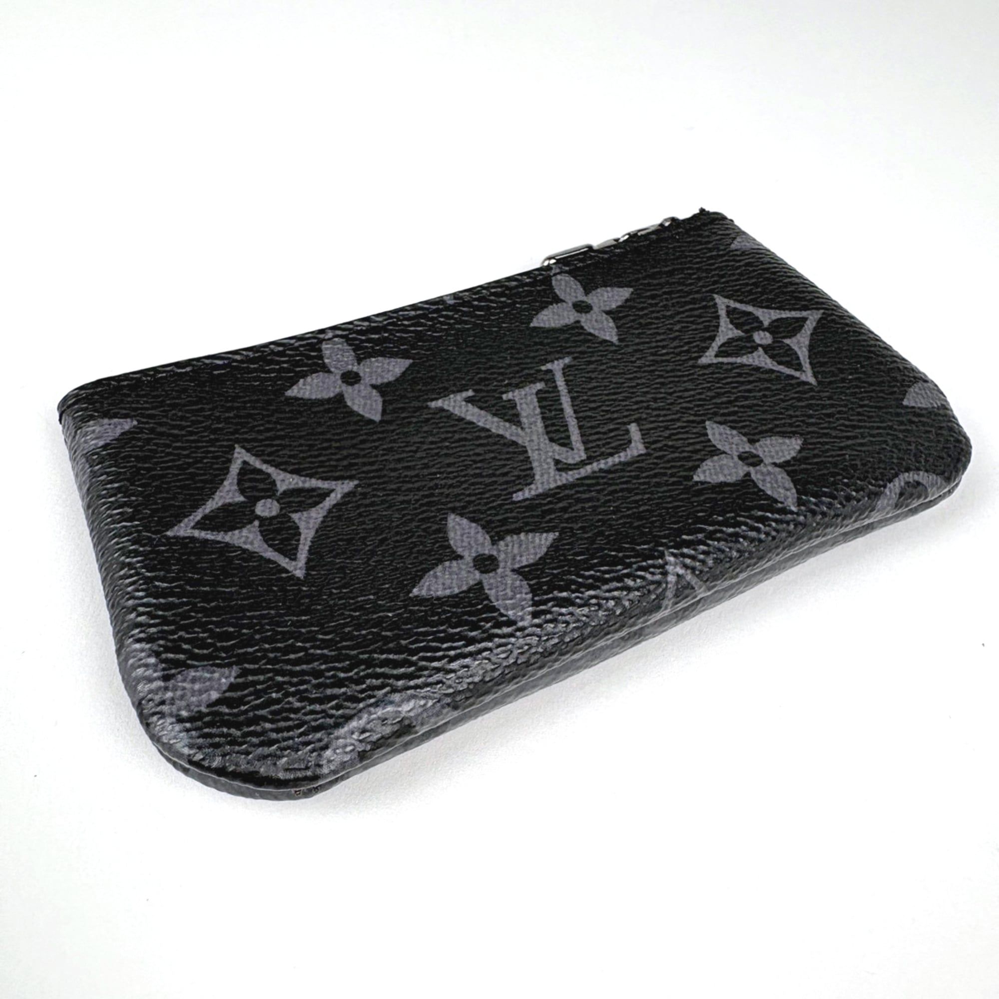 Monogram Eclipse Monogram Reverse Coin Purse/Coin Case (Pre-Owned) - Louis Vuitton - Modalova