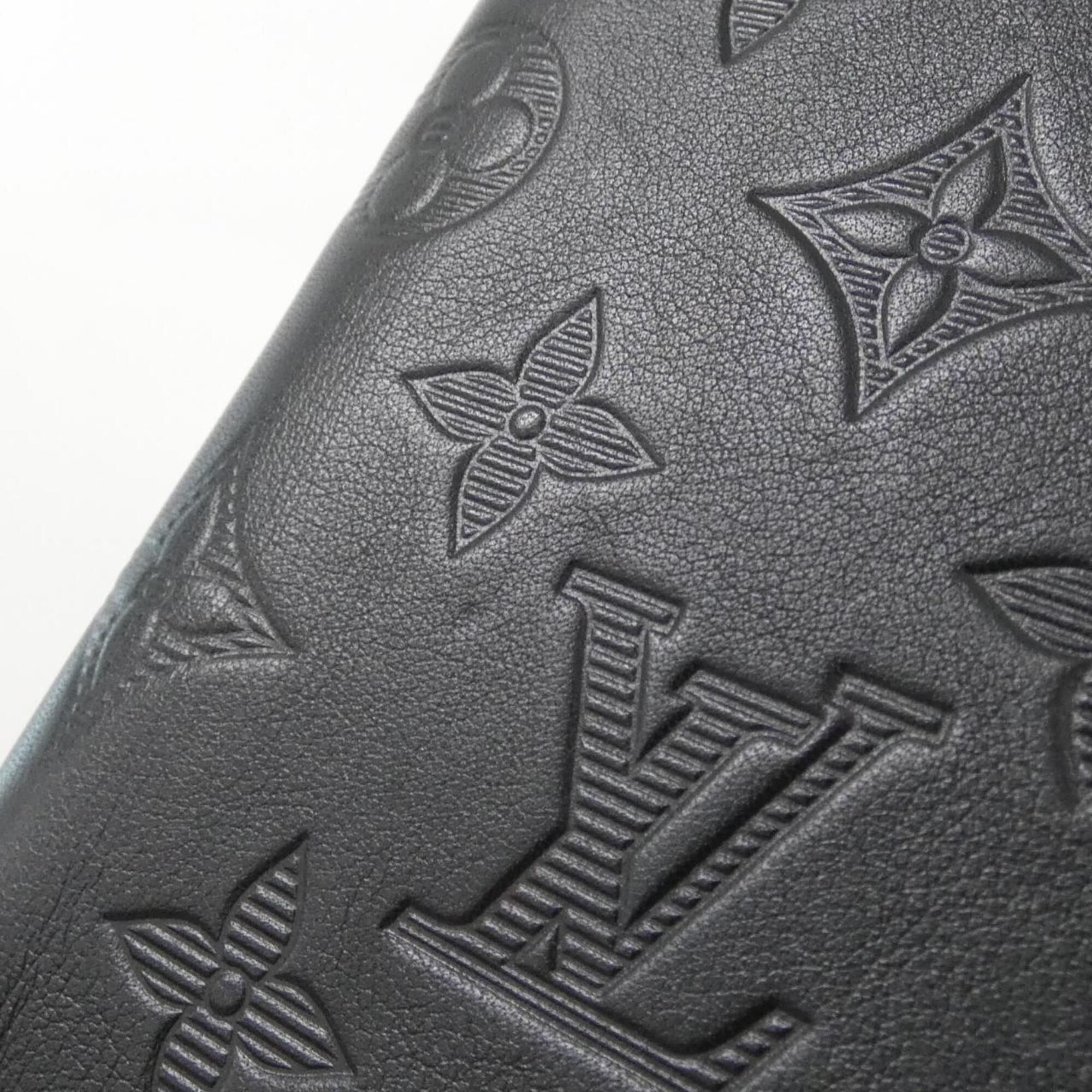Monogram Shadow Leather Long Wallet (Bi-Fold) (Pre-Owned) - Louis Vuitton - Modalova