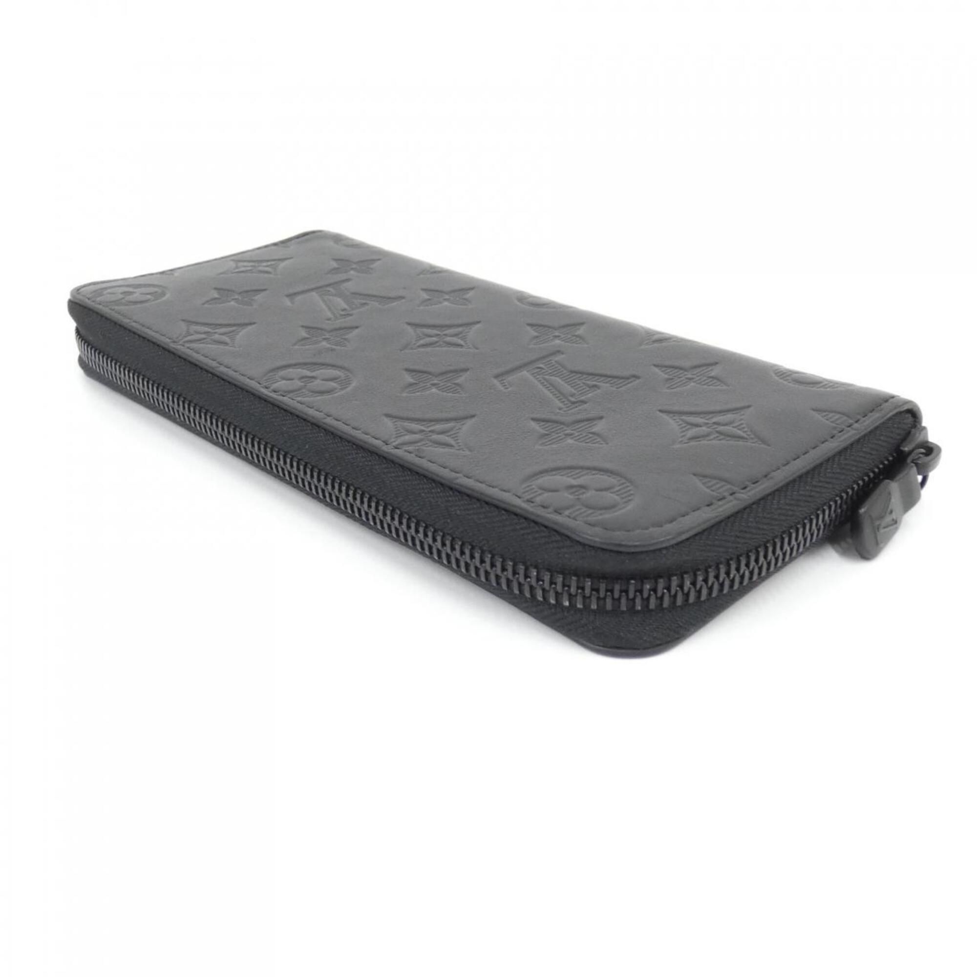 Monogram Shadow Leather Long Wallet (Bi-Fold) (Pre-Owned) - Louis Vuitton - Modalova