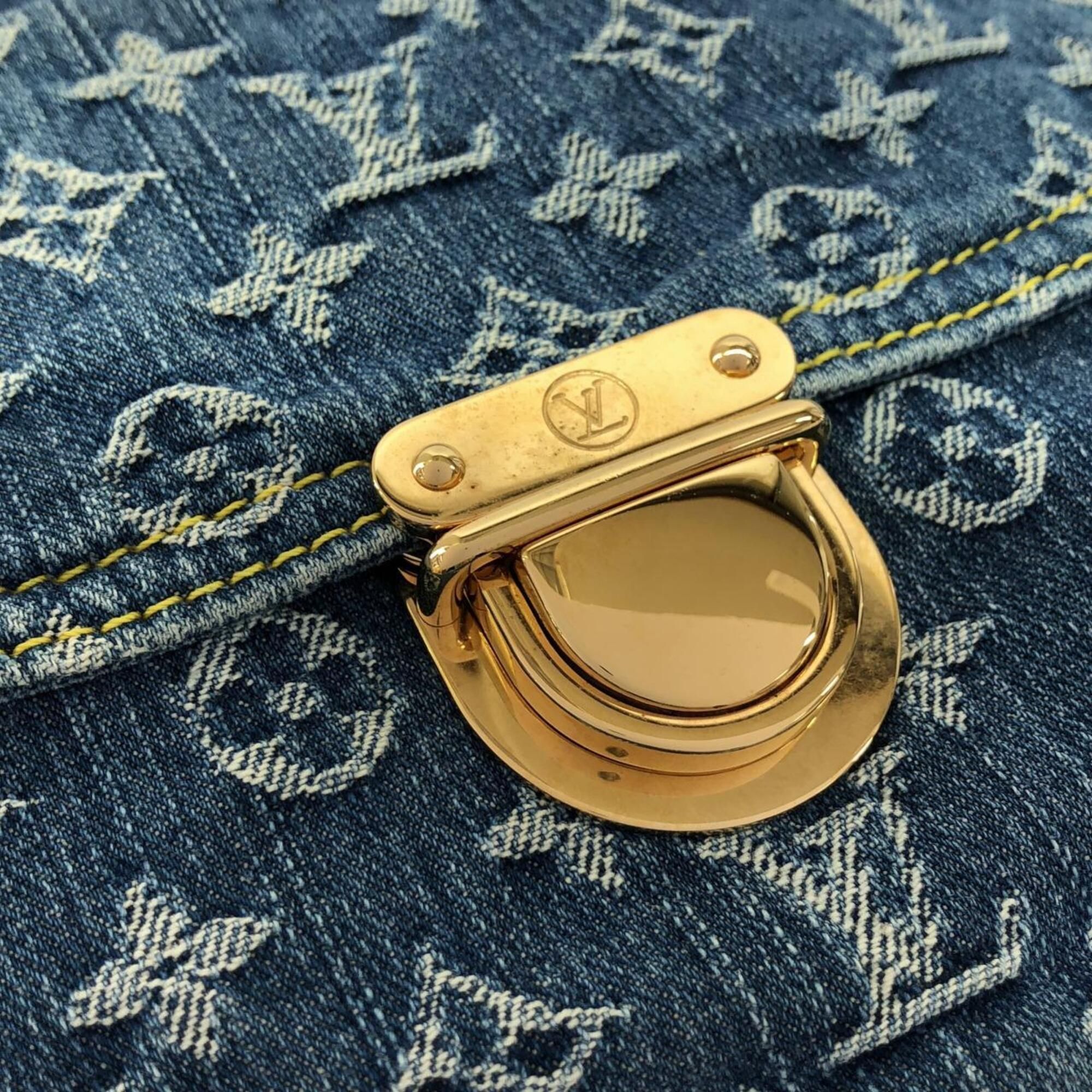 Monogram Denim Monogram Denim Handbag (Pre-Owned) - Louis Vuitton - Modalova