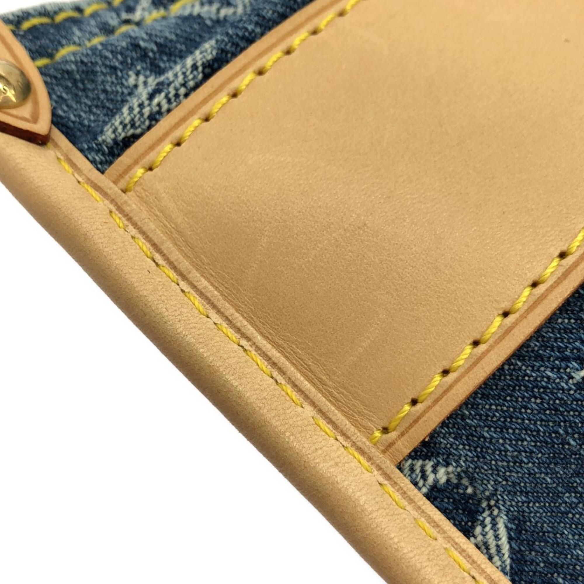 Monogram Denim Monogram Denim Handbag (Pre-Owned) - Louis Vuitton - Modalova