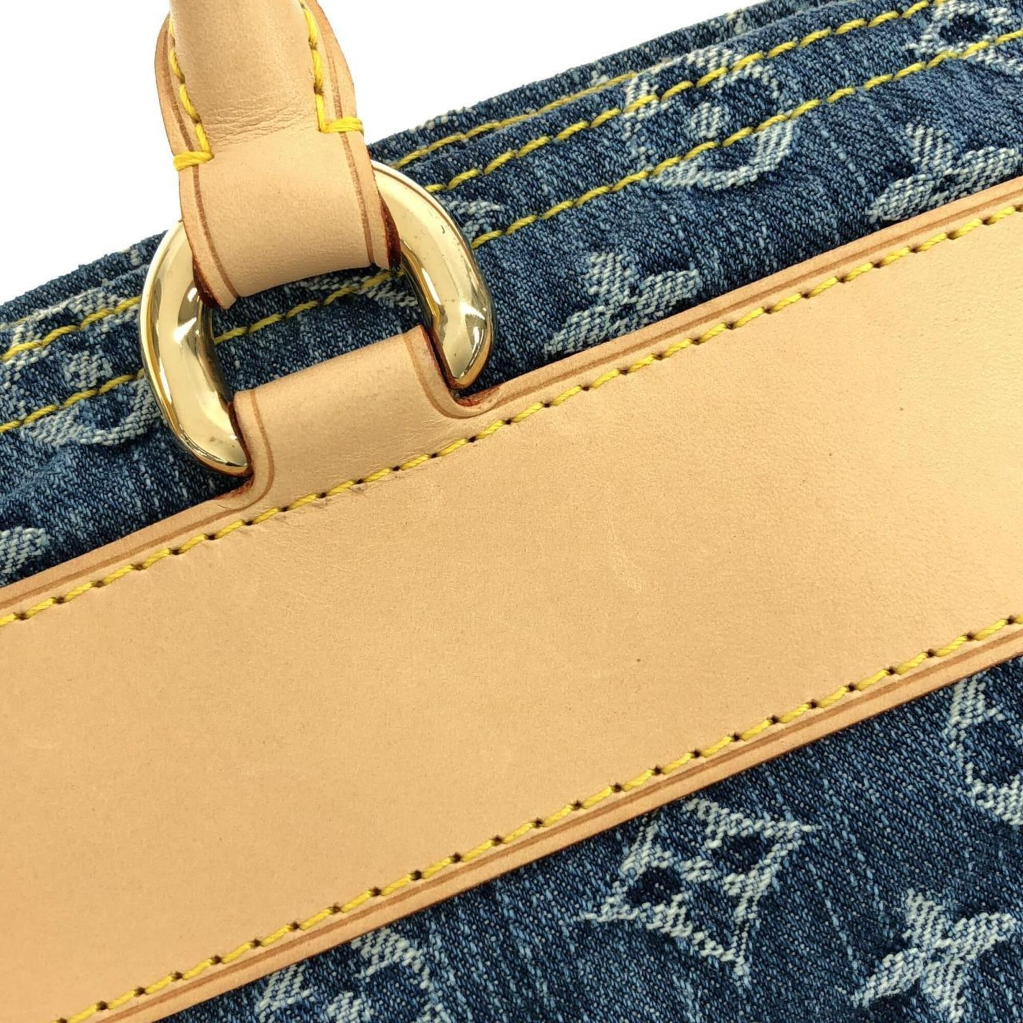 Monogram Denim Monogram Denim Handbag (Pre-Owned) - Louis Vuitton - Modalova