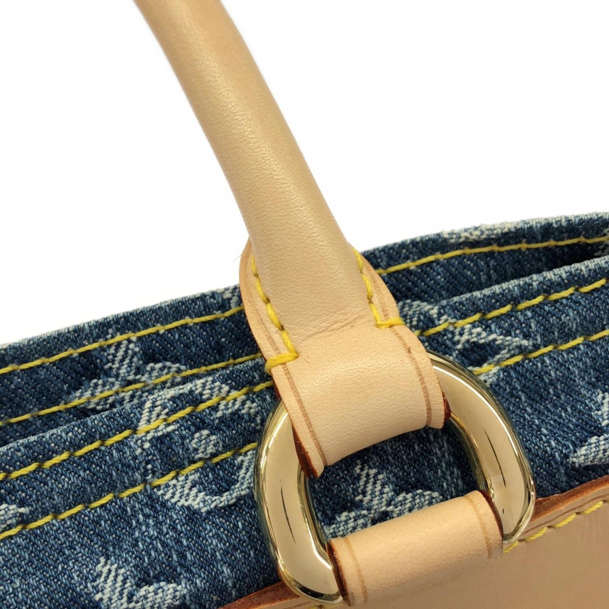 Monogram Denim Monogram Denim Handbag (Pre-Owned) - Louis Vuitton - Modalova