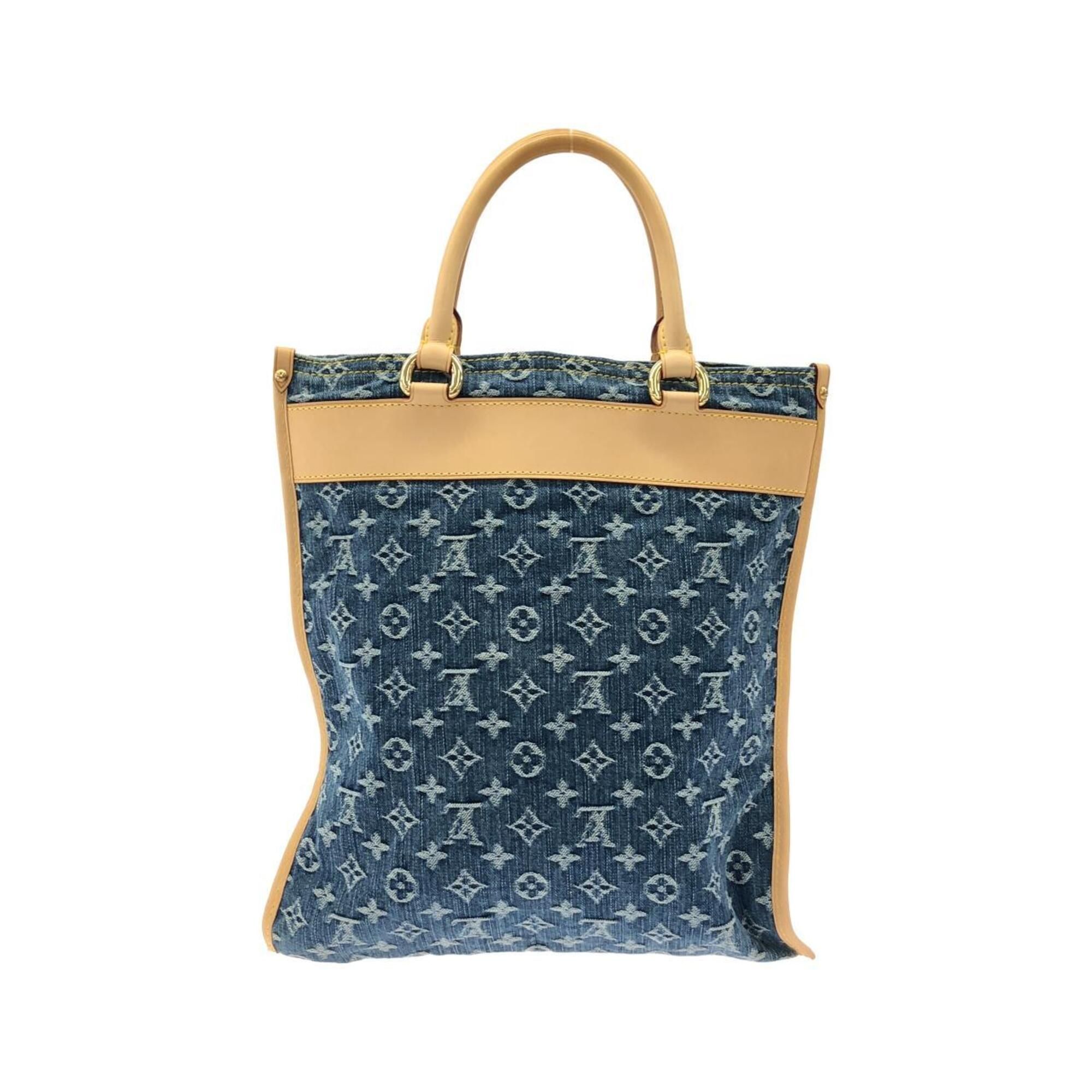 Monogram Denim Monogram Denim Handbag (Pre-Owned) - Louis Vuitton - Modalova