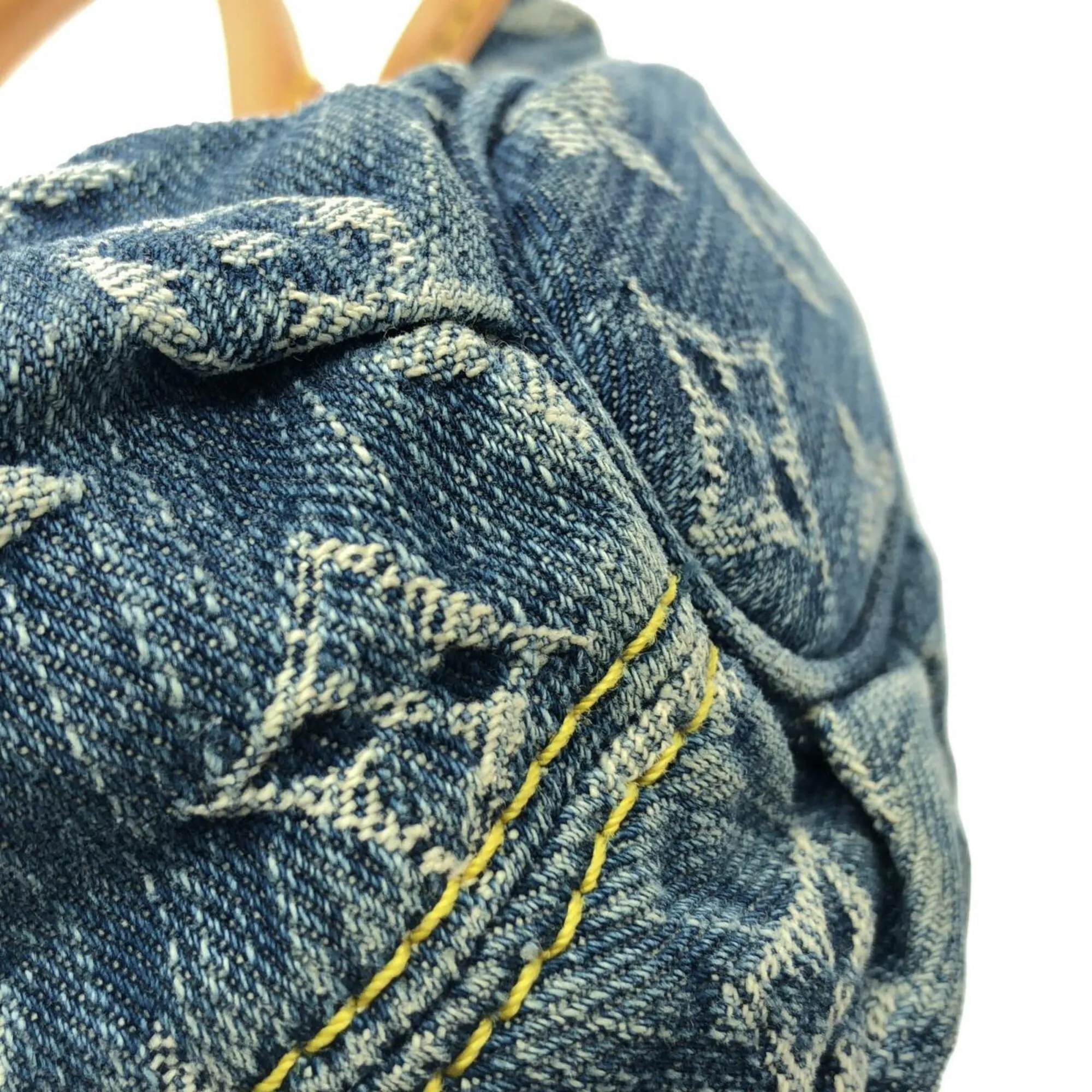Monogram Denim Monogram Denim Handbag (Pre-Owned) - Louis Vuitton - Modalova