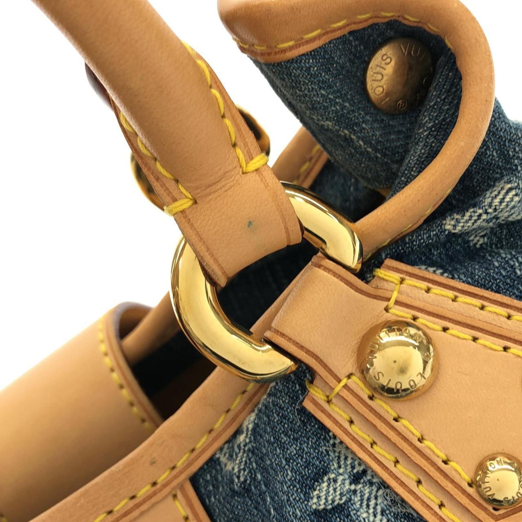 Monogram Denim Monogram Denim Handbag (Pre-Owned) - Louis Vuitton - Modalova